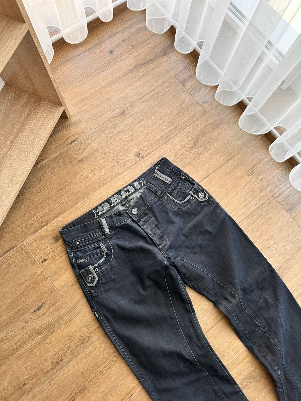 Vintage Unknown Brand Multi Pocket Tactical Cargo Jeans