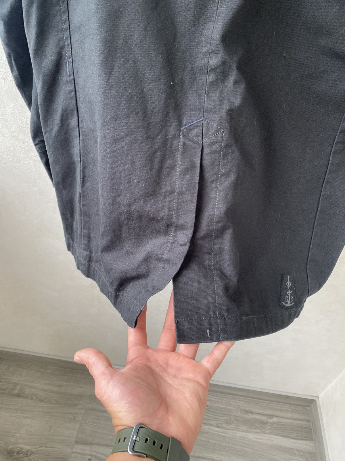 G-Star G-Star Raw Denim Will Garber Military Trench Coat Jacket Size US L / EU 52-54 / 3 - 17 Thumbnail