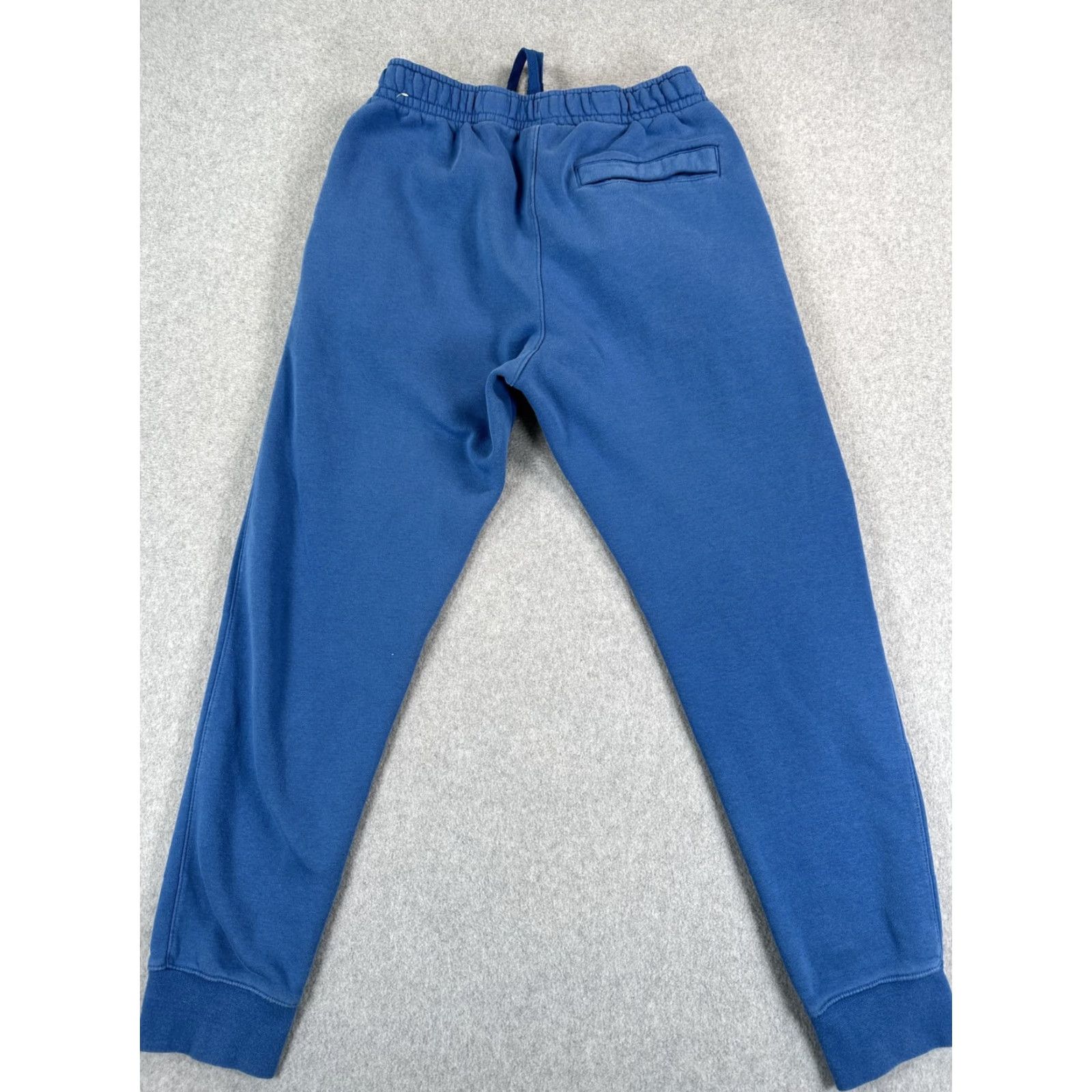 Nike Nike Jogger Pants Mens S Blue Fleece Sweatpants Cuffed Swoosh Logo Athletic Size US 29 - 7 Thumbnail