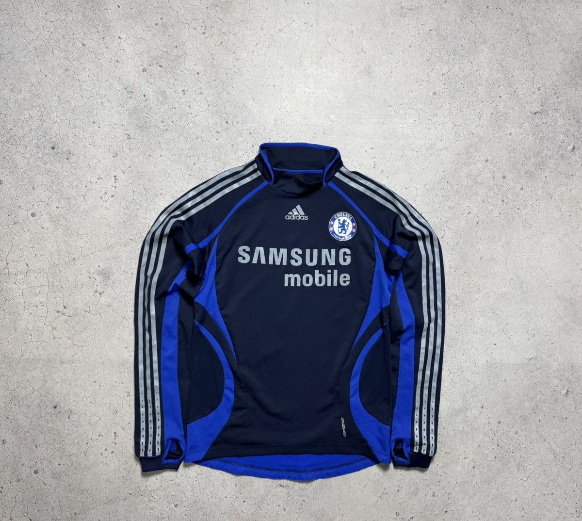 Adidas Adidas FC Chelsea Vintage Soccer Sweatshirt 2006/2007 Size US S / EU 44-46 / 1 - 1 Thumbnail