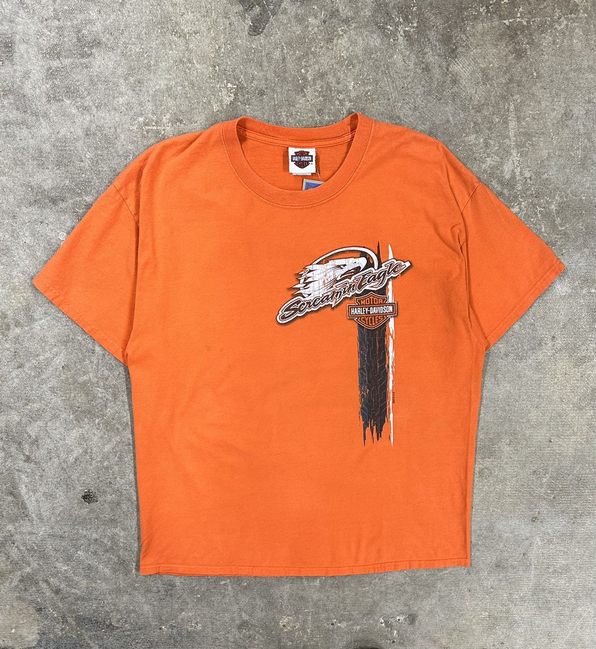 Harley Davidson Crazy Y2K Harley Davidson Screamin Eagle Biker T-Shirt Size US XL / EU 56 / 4 - 1 Thumbnail