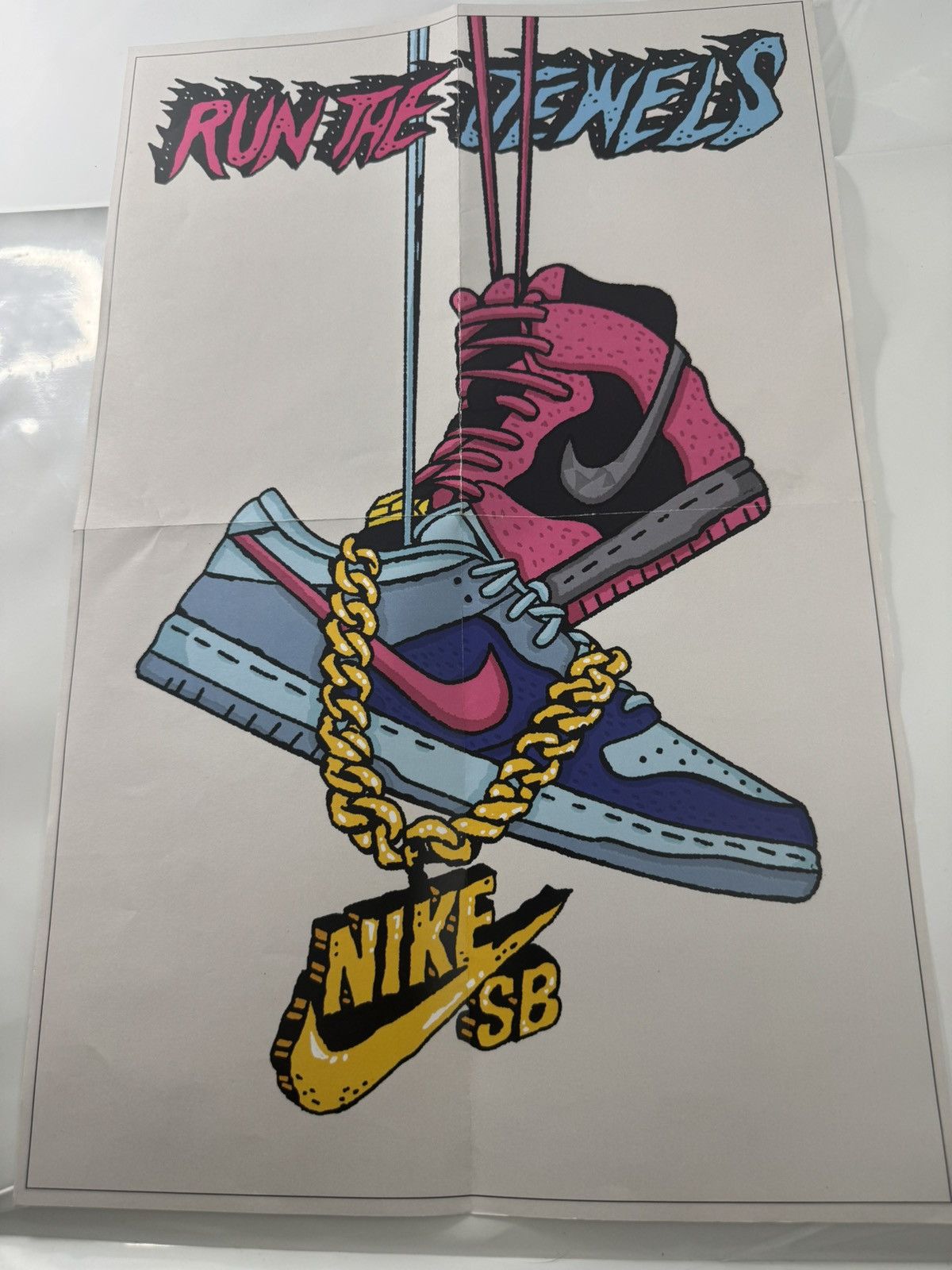 Nike × Run The Jewels Nike x Run The Jewels Stickers and Poster Size ONE SIZE - 2 Thumbnail