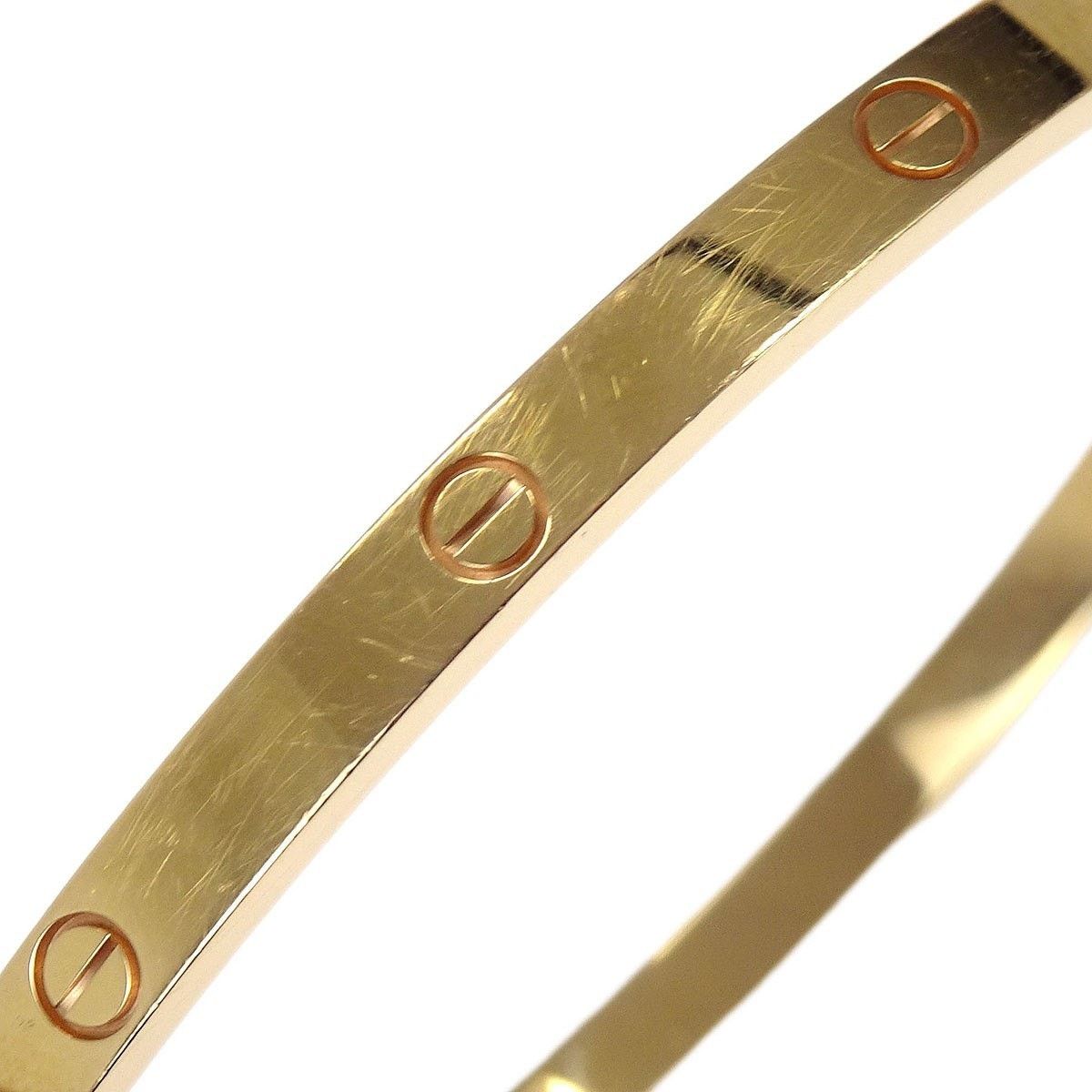 Cartier Cartier Rose Gold Love 18k Rose Bracelet Gold Size ONE SIZE - 2 Thumbnail