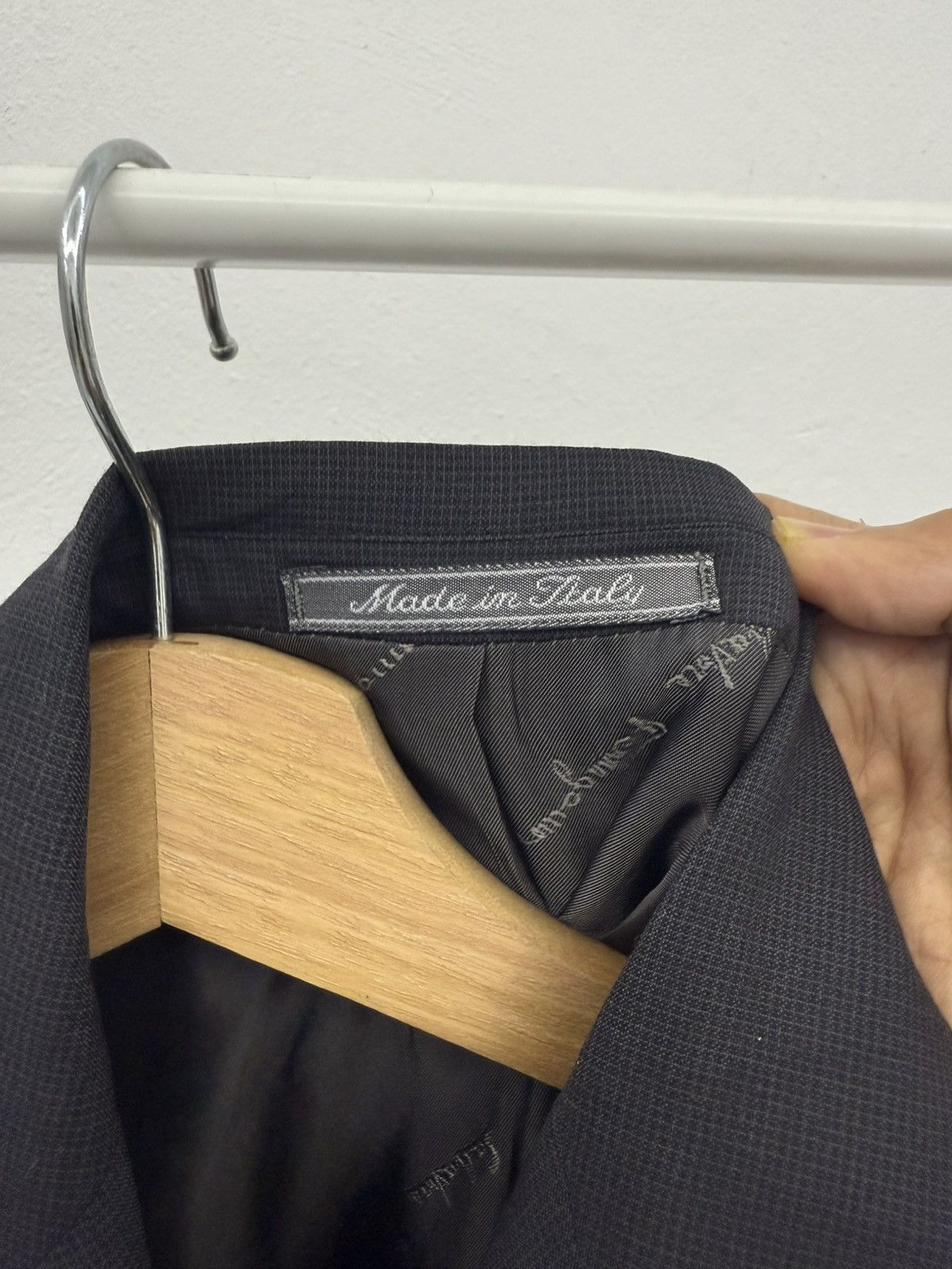 Salvatore Ferragamo Salvatore Ferragamo Virgin Wool Luxury Blazer Jacket Size 50R - 3 Thumbnail