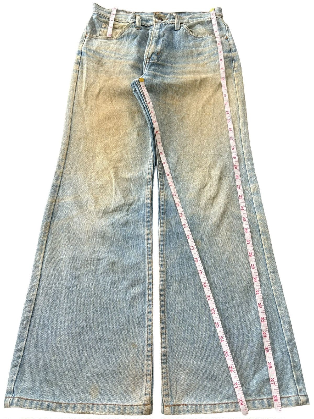 Levi's Vintage 90s Levis 519 Mud Wash Flare Jeans Size US 28 / EU 44 - 13 Thumbnail