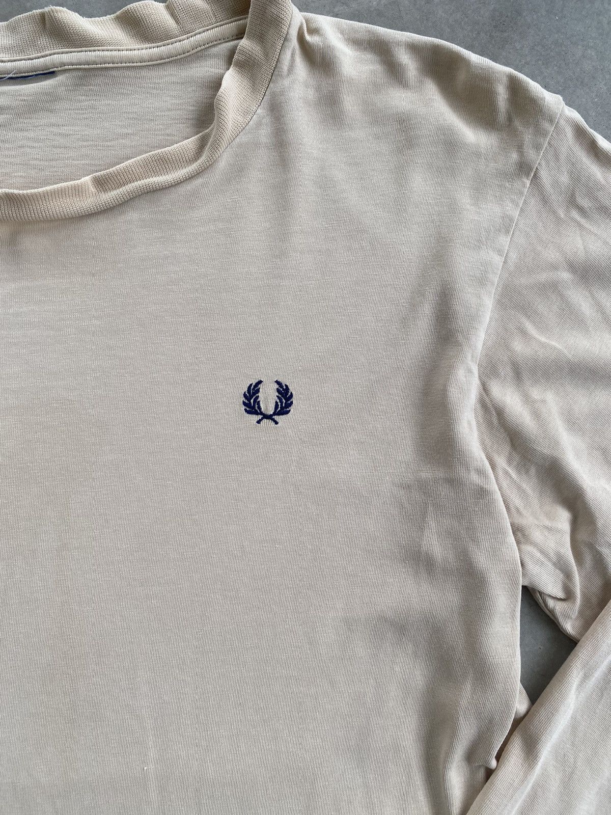 Fred Perry × Vintage VINTAGE FRED PERRY LS TEE Size US M / EU 48-50 / 2 - 3 Thumbnail