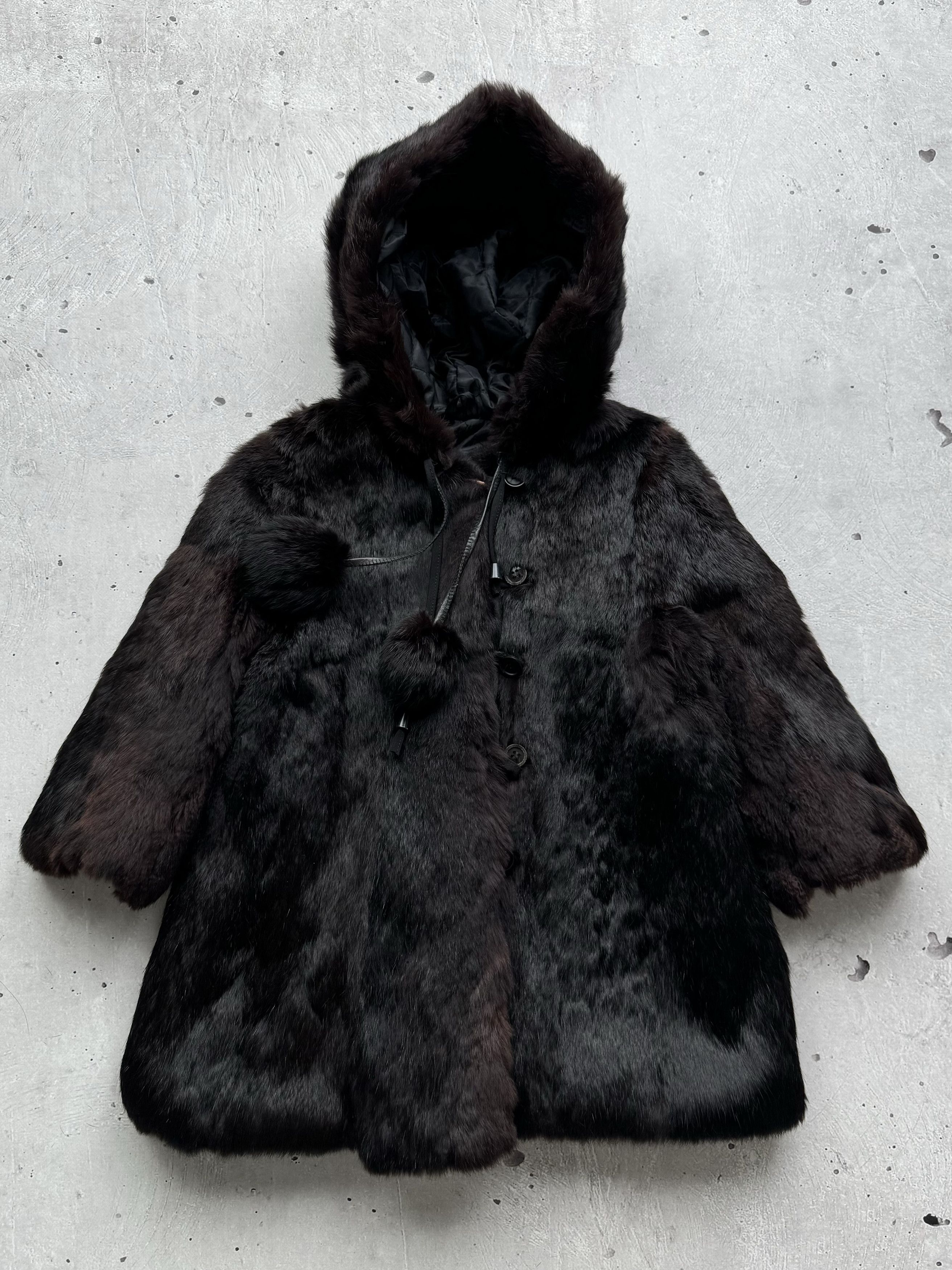 Japanese Brand × Vintage Vintage Faux Fur Coat Size S / US 4 / IT 40 - 1 Thumbnail