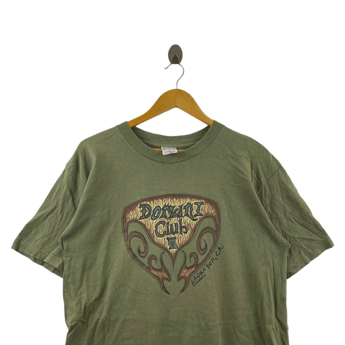 Vintage Vintage 90s DOMANI CLUB USA Brand Print Hawaii Surf Green Size US L / EU 52-54 / 3 - 2 Thumbnail