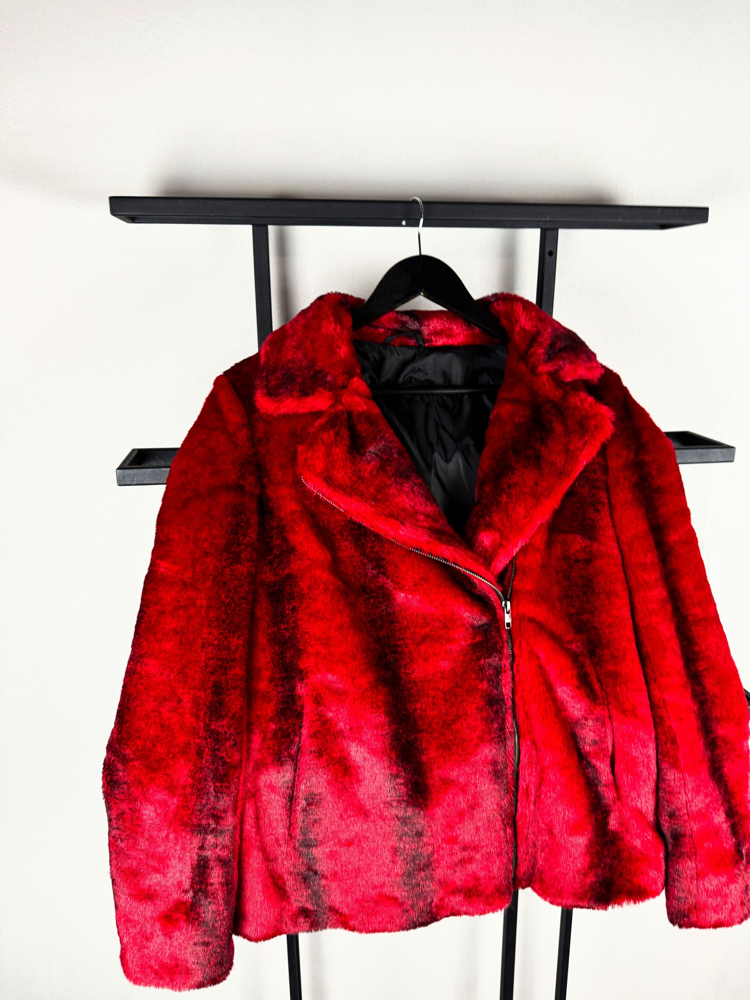 Hysteric Glamour Opium Japanese Fur Mohair Asymmetrical Zip Jacket 90s Y2K Size US S / EU 44-46 / 1 - 3 Thumbnail