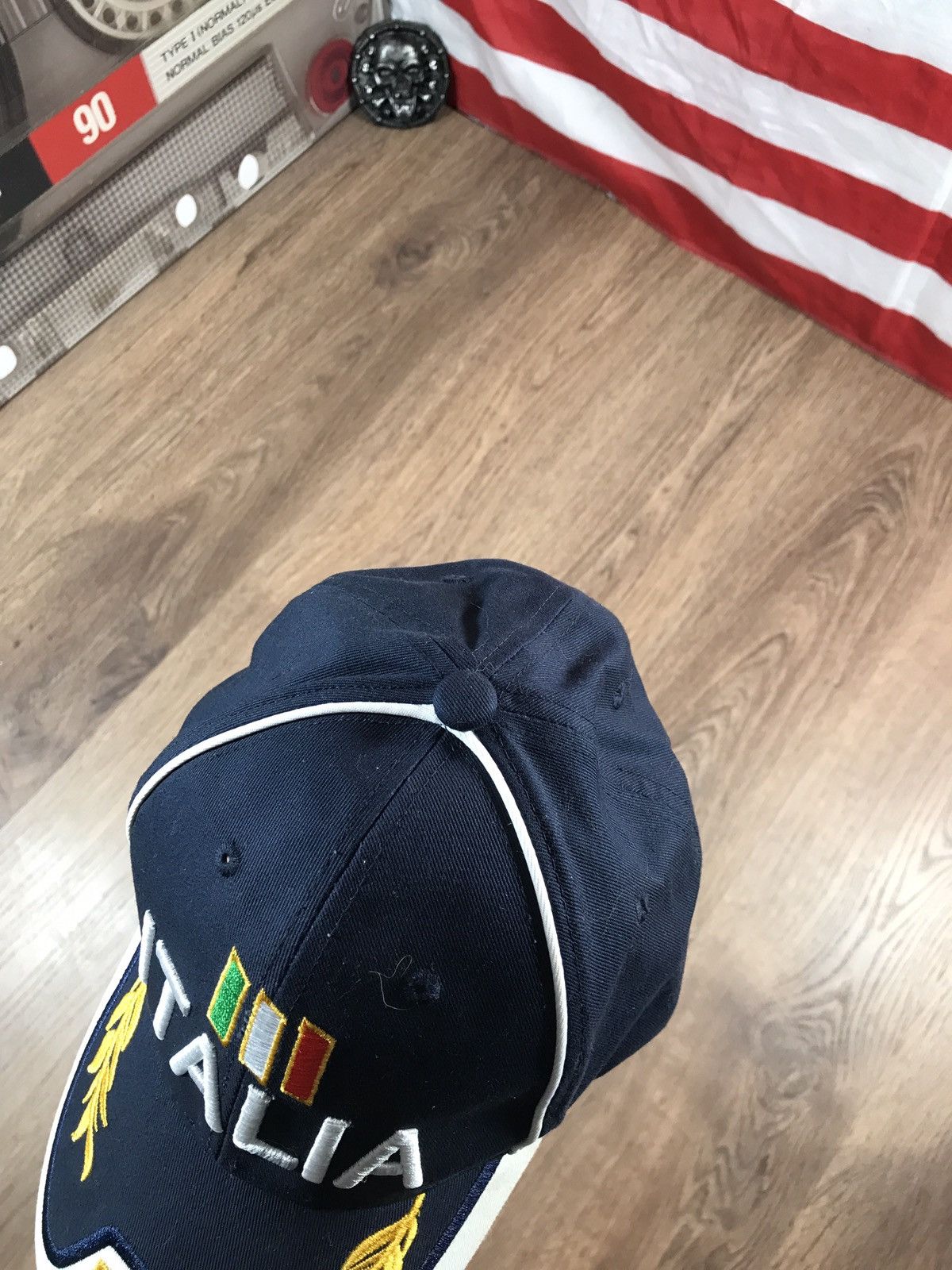 Vintage Vintage Italia Cap Big logo Size ONE SIZE - 6 Thumbnail
