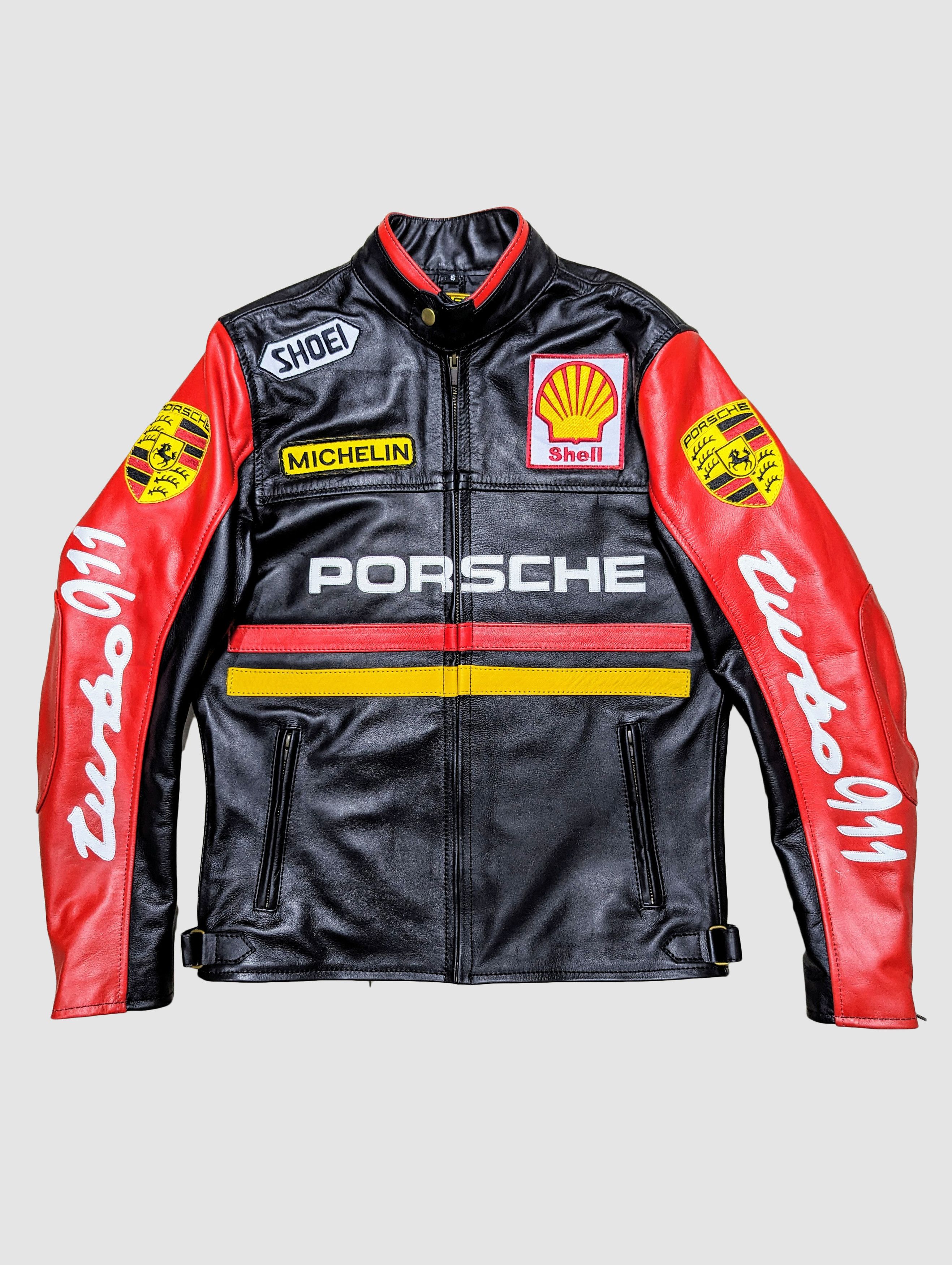 Porsche Design 🔥 PORSCHE 911 RARE LEATHER JACKET STREETWEAR | Grailed