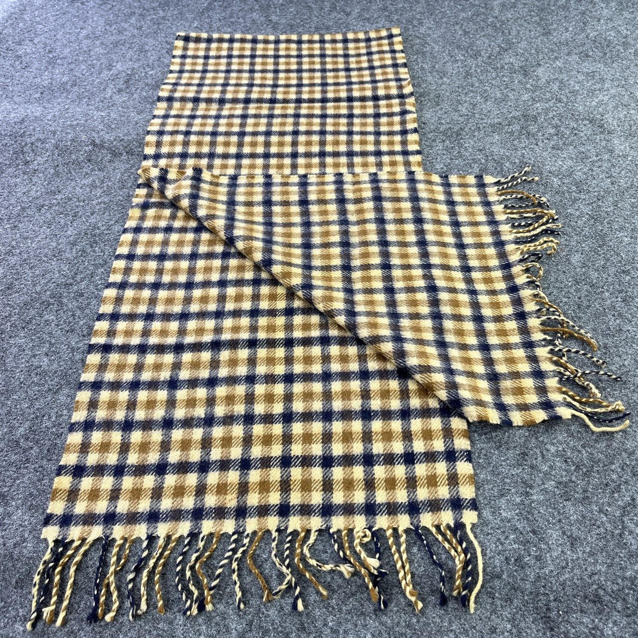 Aquascutum × Vintage Aquascutum Scarf / Muffler / Neckwear T105 Size ONE SIZE - 4 Thumbnail
