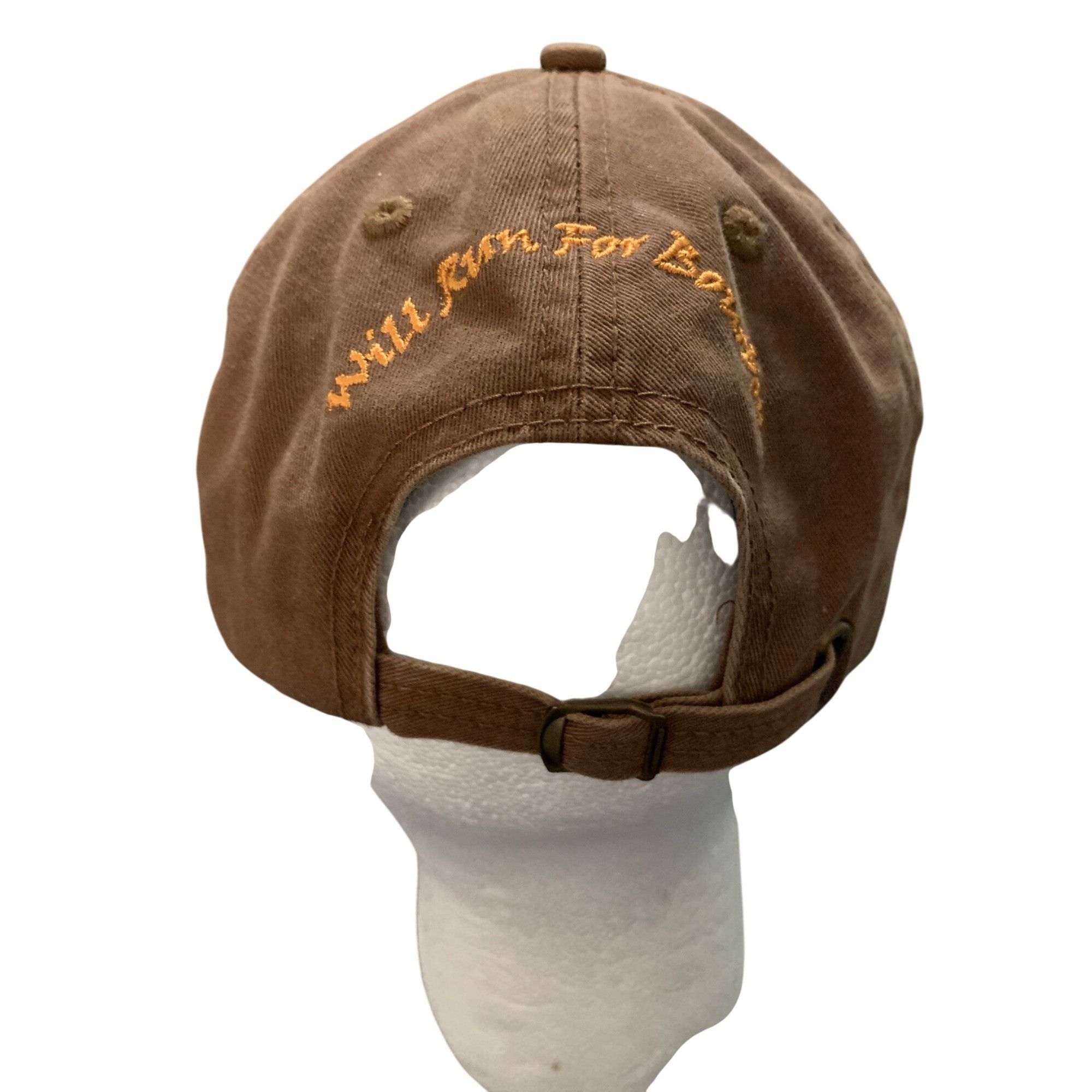 Other 24. Baseball Cap The Bourbon Chase Will Run for Bourbon Emb Size ONE SIZE - 3 Thumbnail