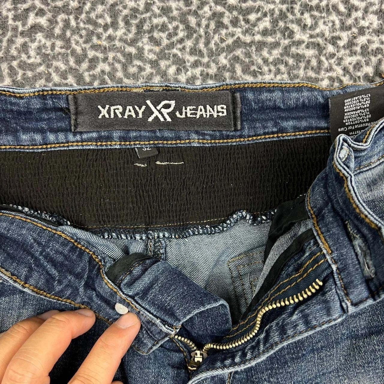 Other XRAY Jeans Mens Moto Biker Denim 32 Distressed Bleach Spots Size US 32 / EU 48 - 6 Thumbnail