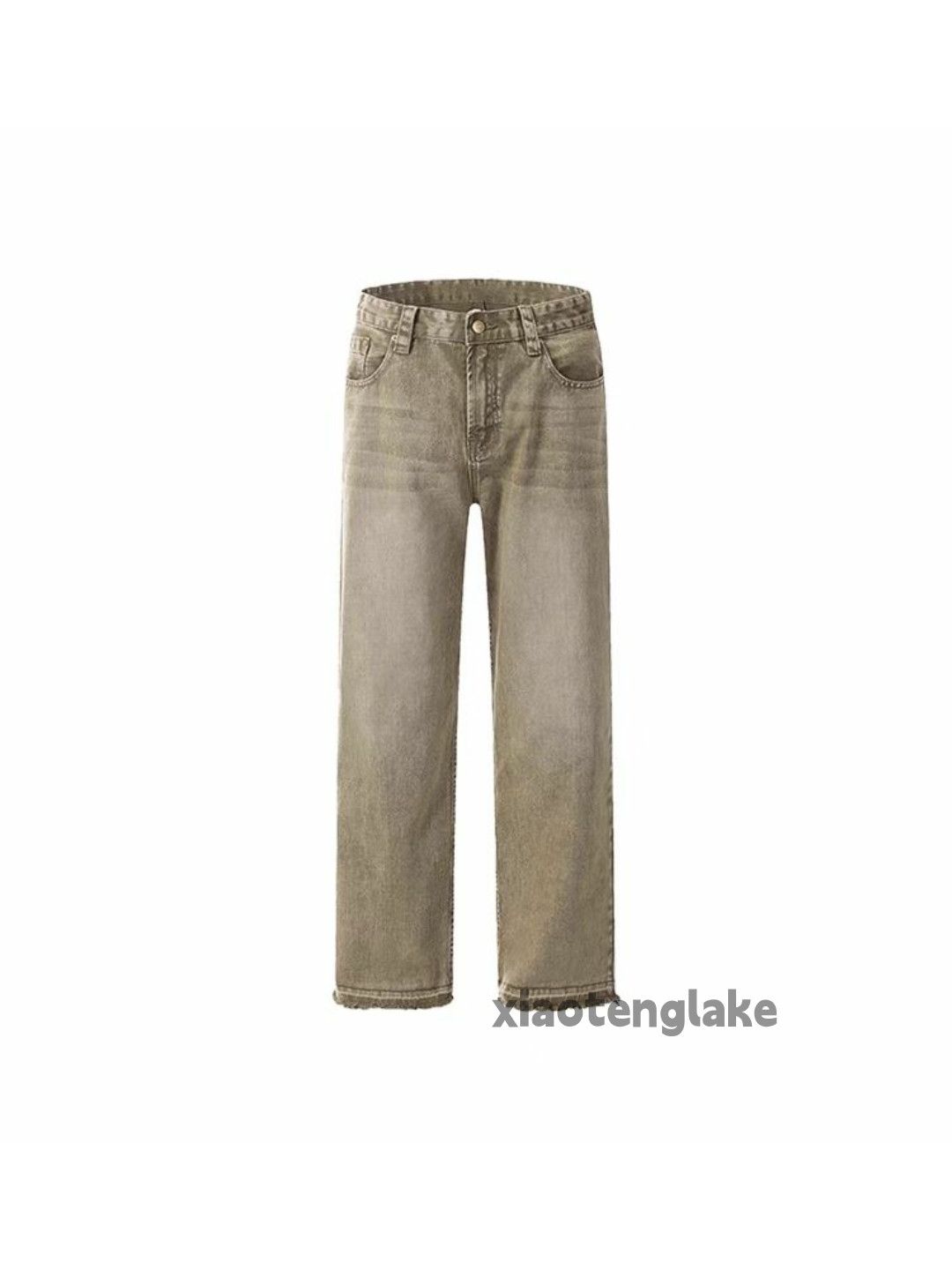 Jean × Vintage washed faded y2k yuppie loose damaged grunge jeans Size 30" / US 8 / IT 44 - 1 Thumbnail