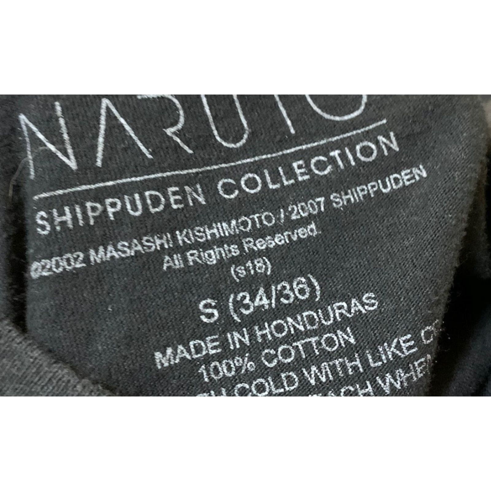 Vintage Naruto Shippuden Anime T Shirt Mens Small Black Size US S / EU 44-46 / 1 - 3 Thumbnail