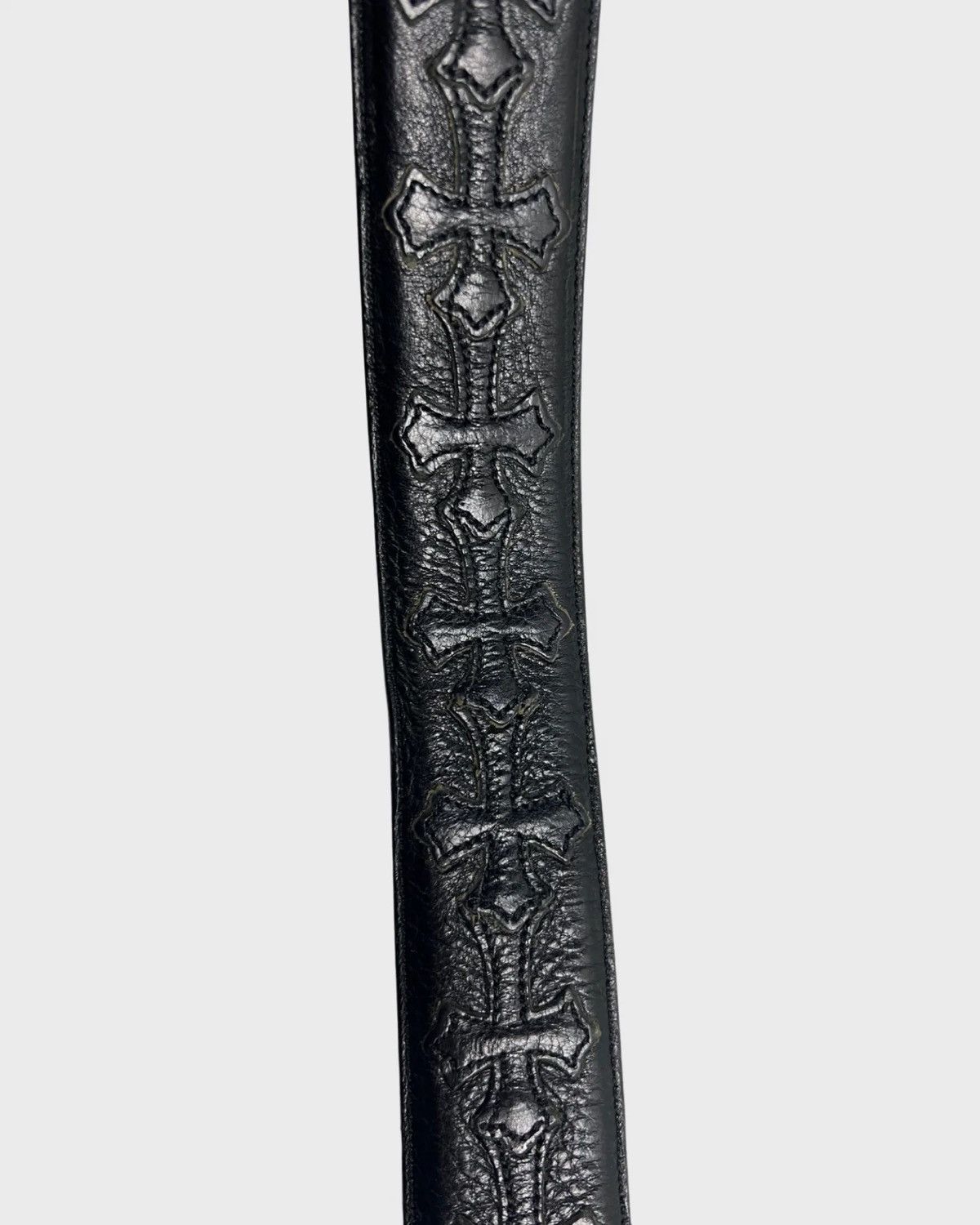 CHROME HEARTS BELT SZ:36 (BELT BUCKLE NOT INCLUDED)