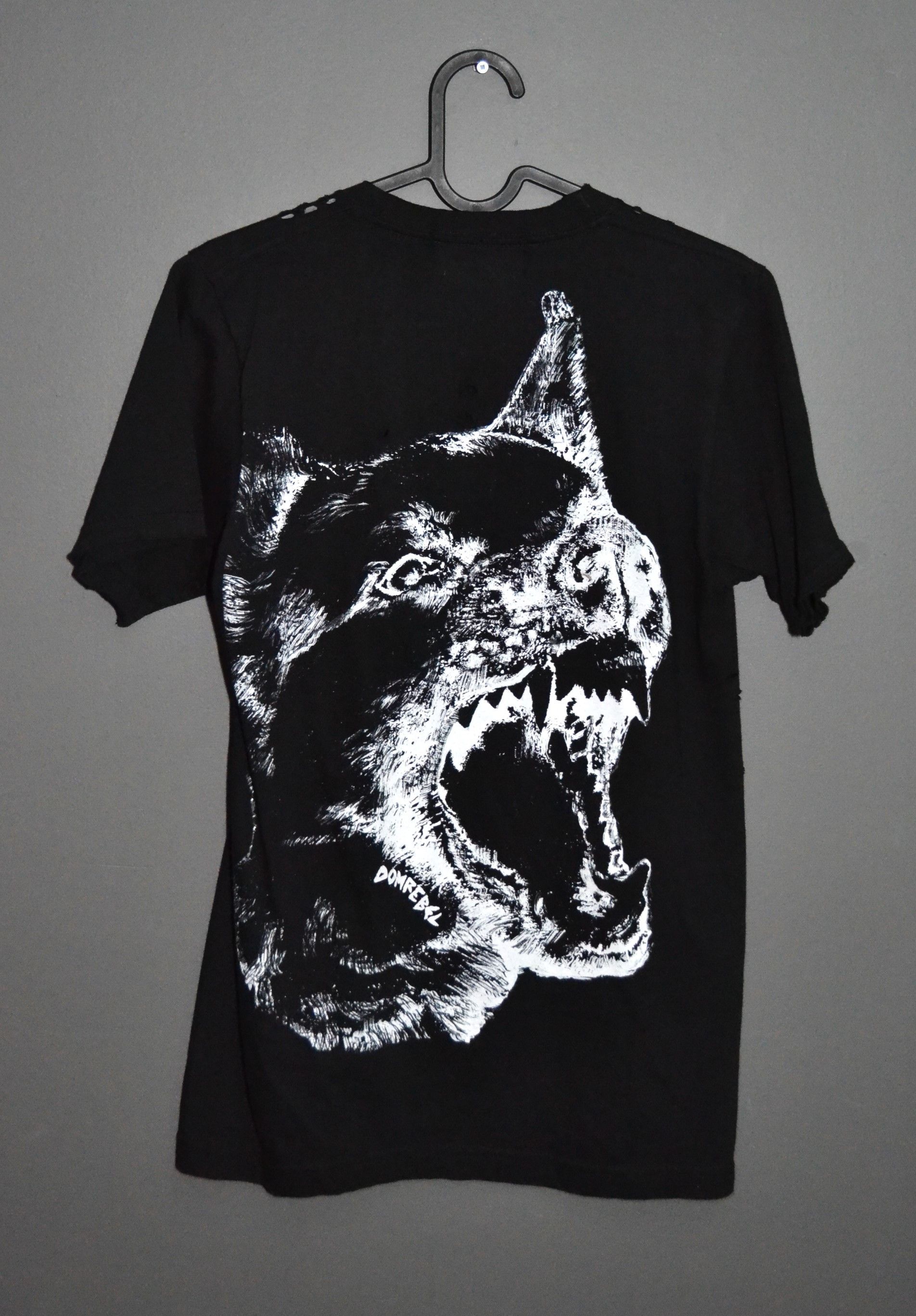 DOMREBEL Domrebel Dog Print T shirt S Made in Canada Size US S / EU 44-46 / 1 - 2 Thumbnail