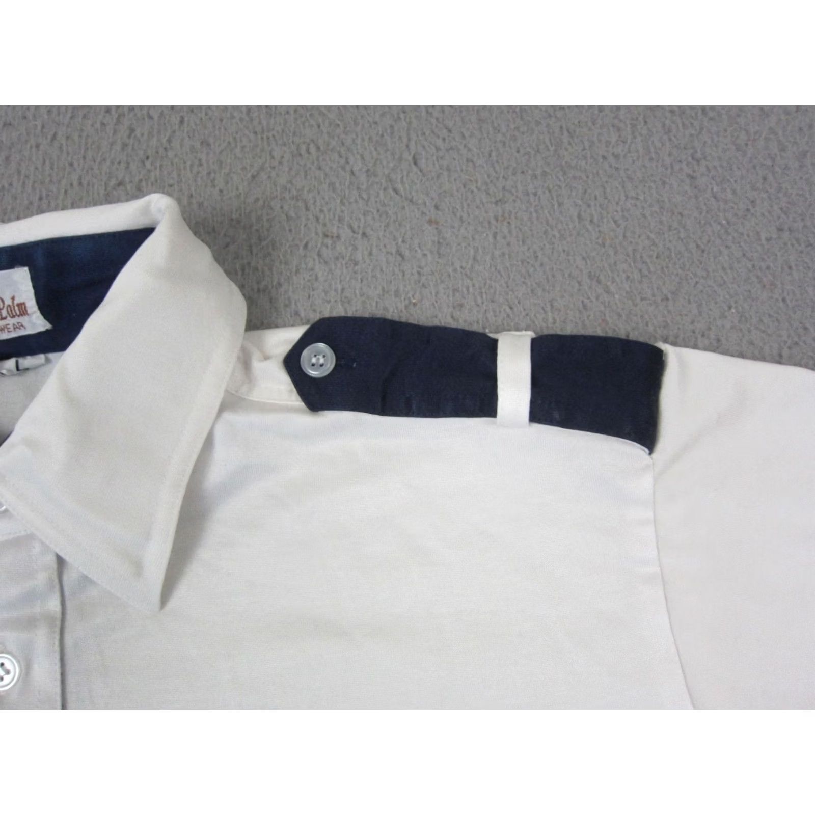 Vintage VINTAGE Desert Palm Polo Shirt Mens L White Blue 80s 90s Polo Shirt Mens L White Blue 80s 90s Size US L / EU 52-54 / 3 - 6 Thumbnail