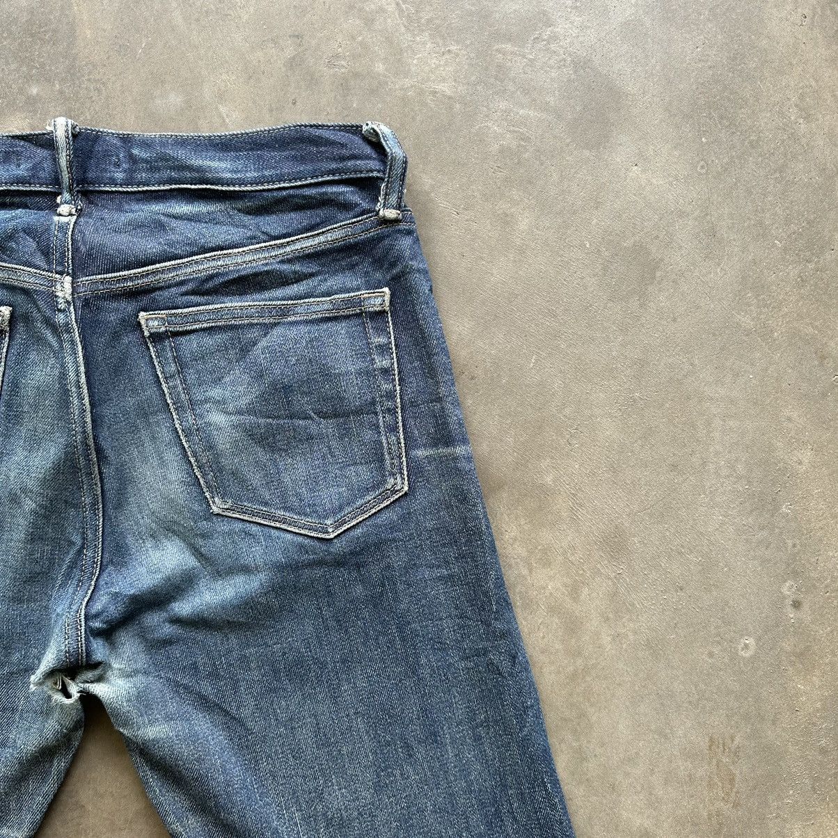 Japanese Brand W32 🔥 Vtg Japanese Faded Denim Jean Pant Size US 32 / EU 48 - 13 Thumbnail