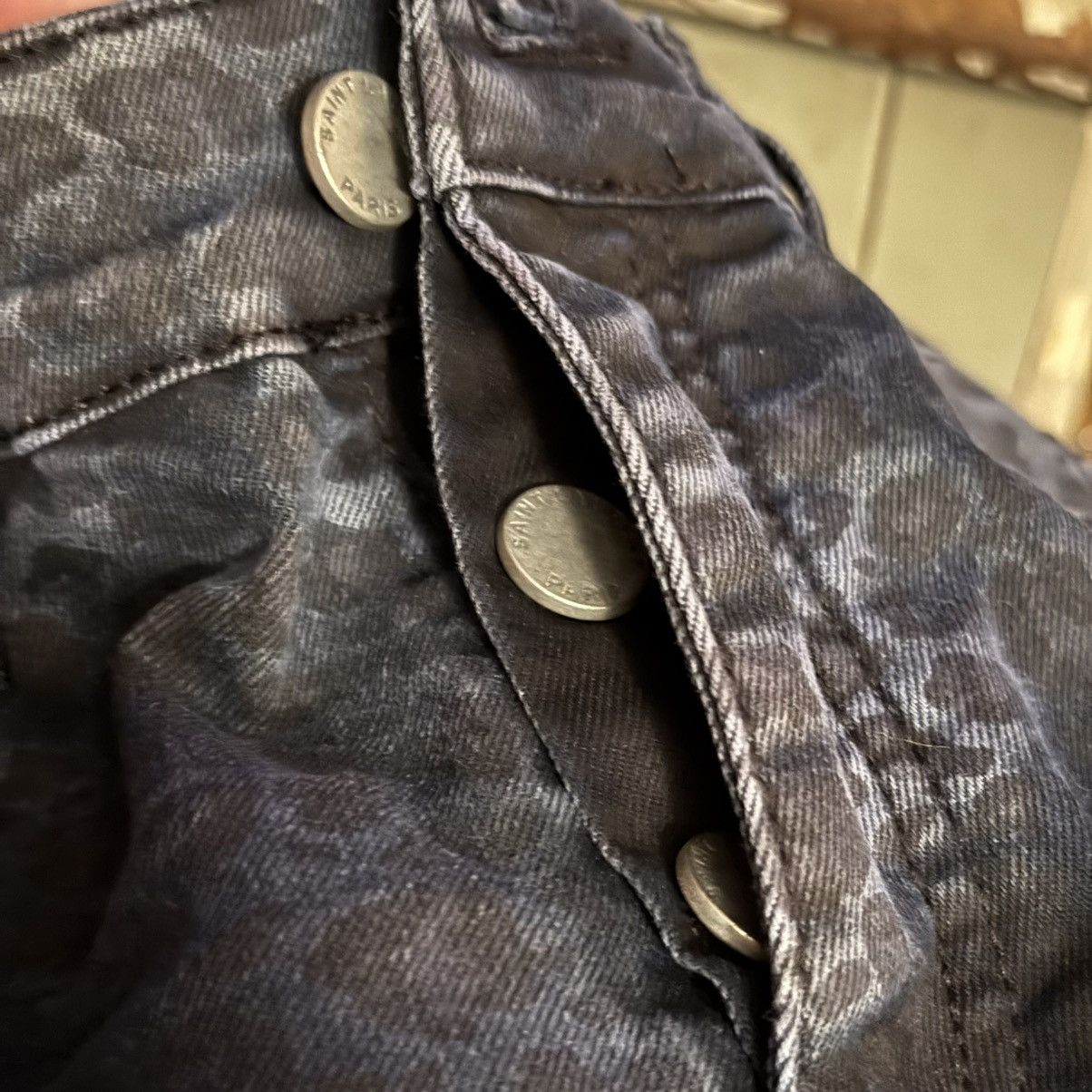 Saint Laurent Paris Saint Laurent Paris black leopard print jeans Size 31" - 7 Thumbnail
