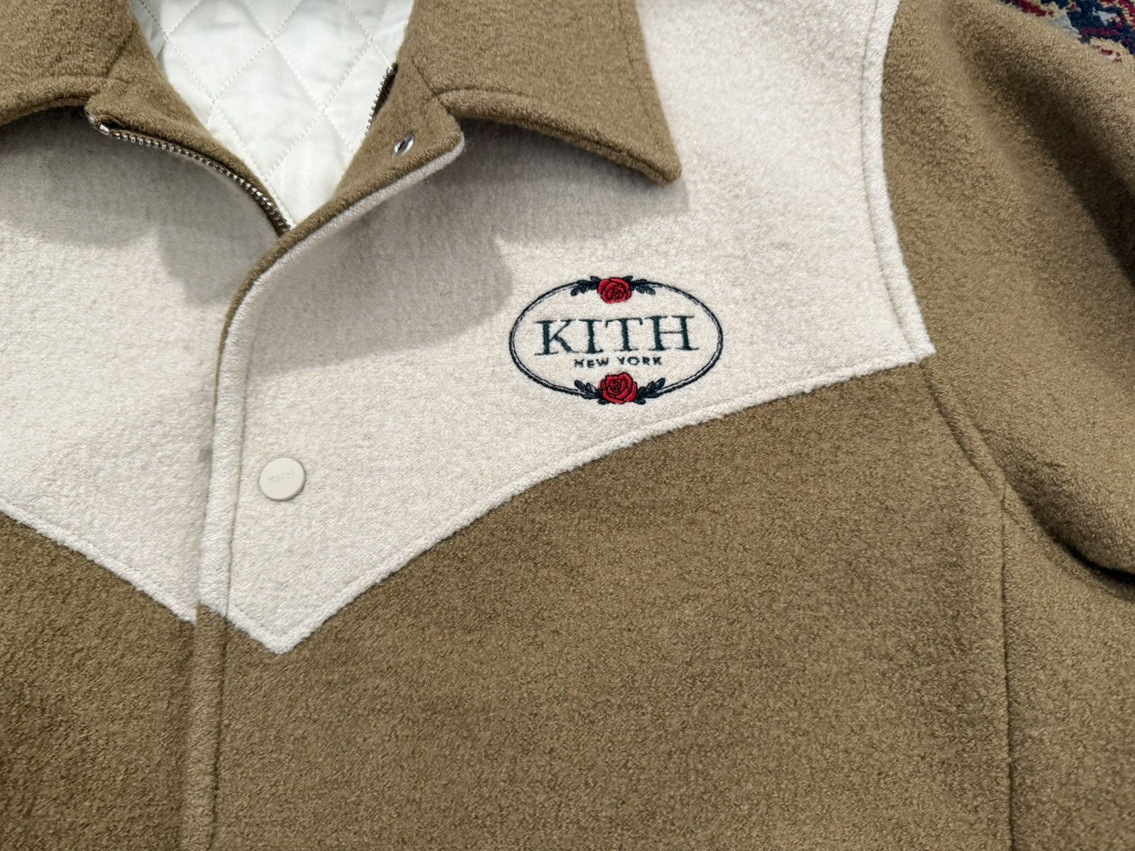 Kith Kith Carlton Wool Varsity Jacket - Fall 2023 Size US L / EU 52-54 / 3 - 3 Thumbnail