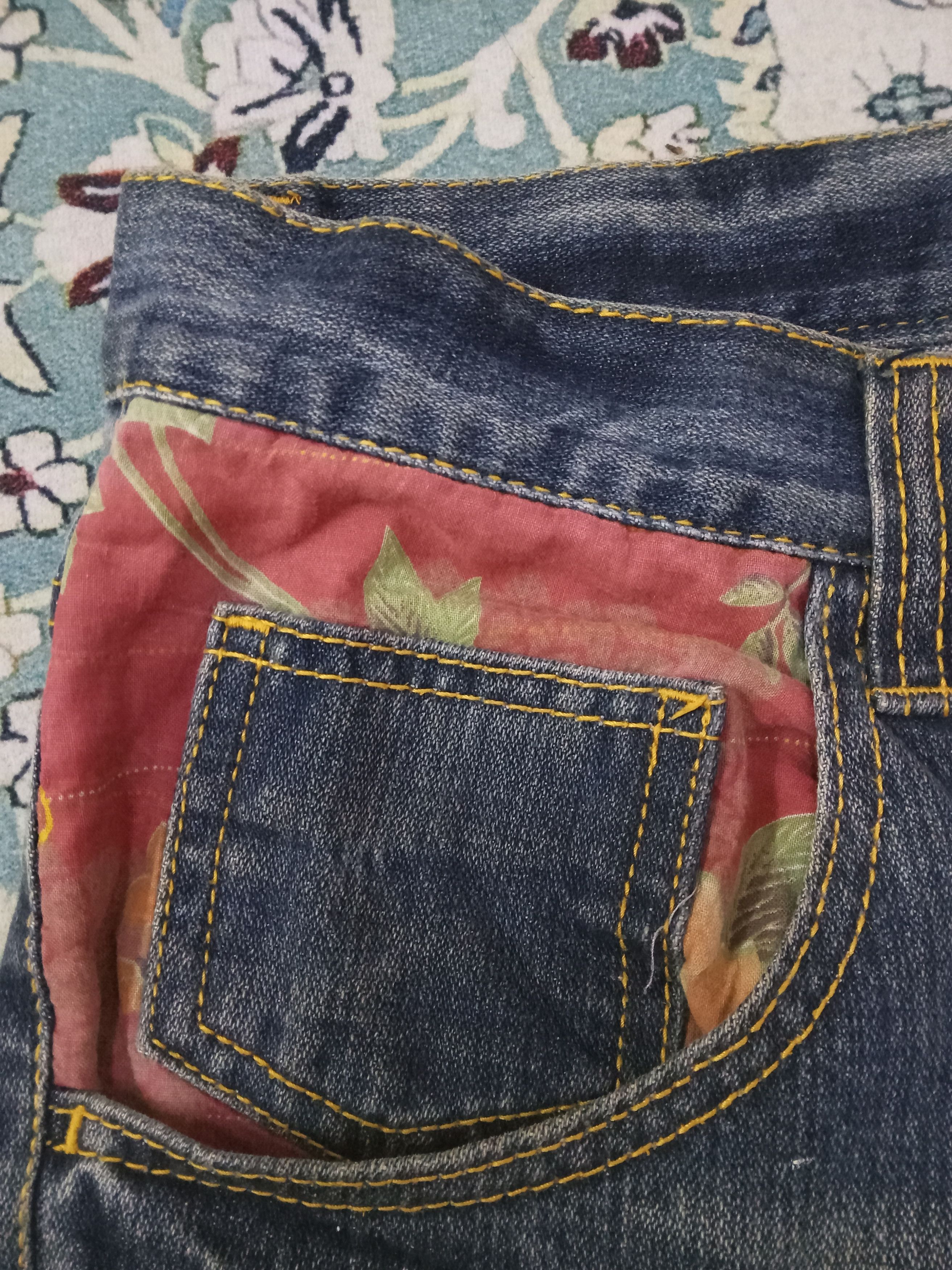Japanese Brand B-S Dragon Motive Jeans Size US 33 - 5 Thumbnail
