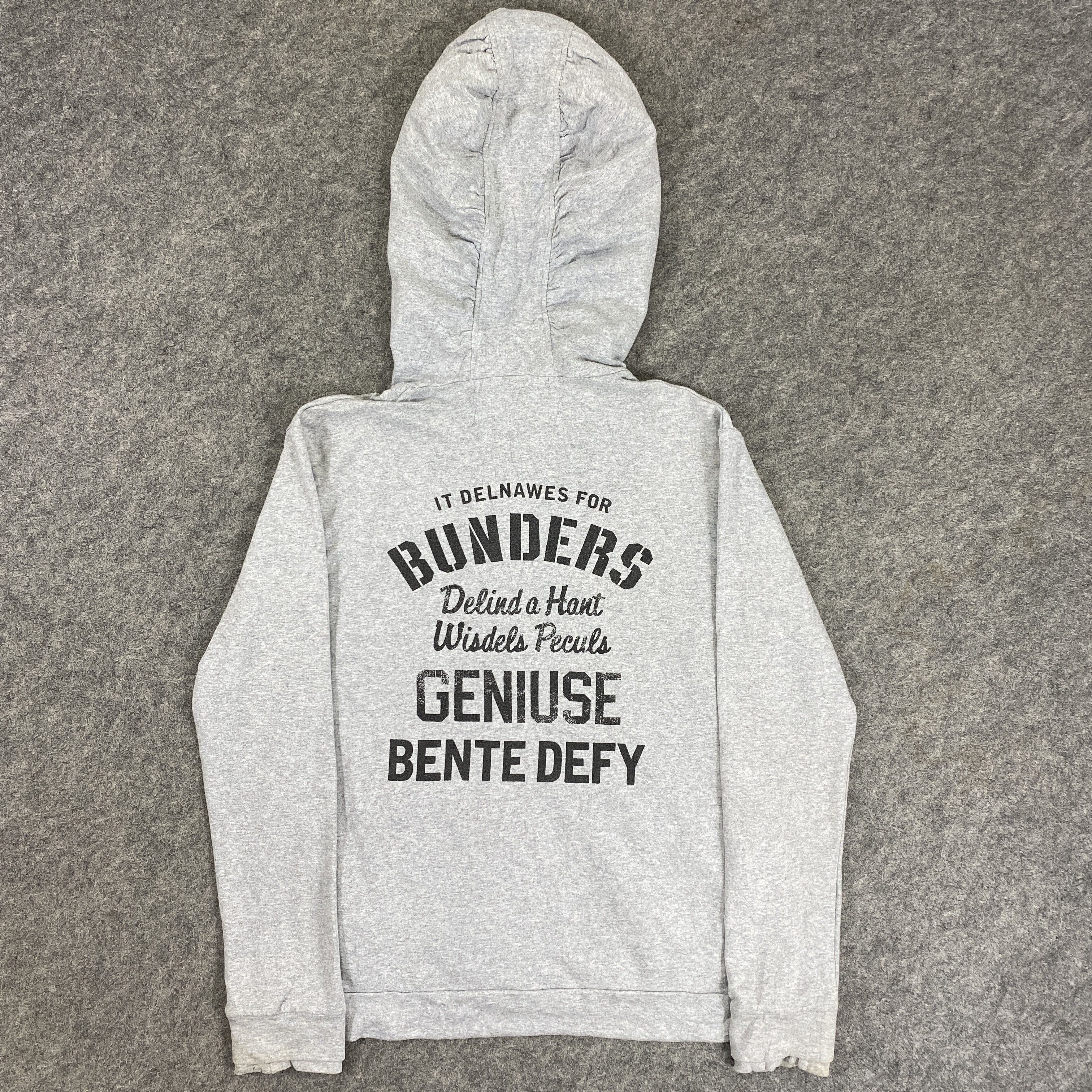 Japanese Brand Vintage Maison Gilfy Zipper Hoodie -SW061 Size US S / EU 44-46 / 1 - 1 Thumbnail