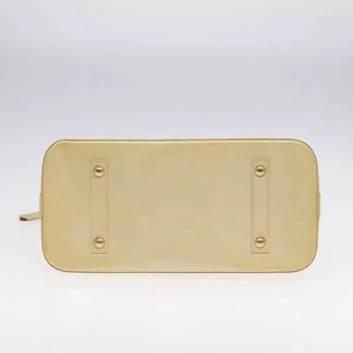 Louis Vuitton LOUIS VUITTON Monogram Vernis Alma GM Hand Bag Broncorail Size ONE SIZE - 10 Thumbnail