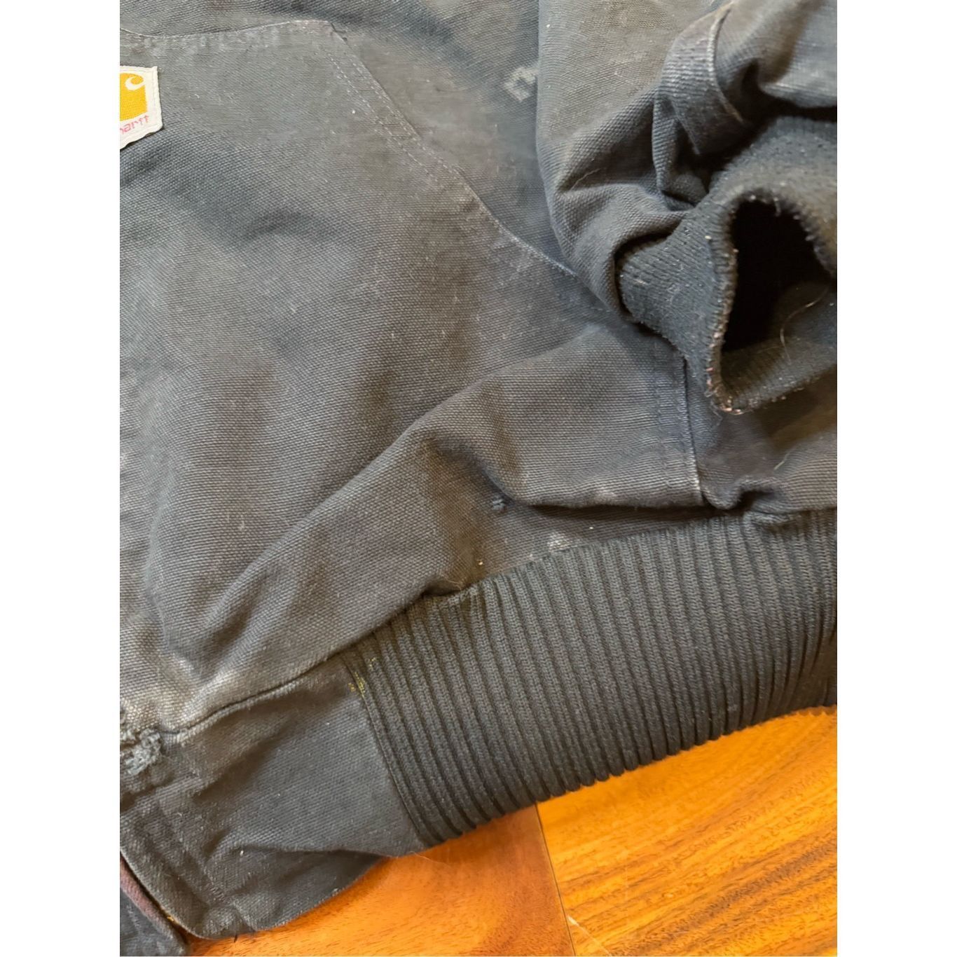 Carhartt Size XXL - Carhartt J140 BLK Black USA Made Full Zip Hooded Jacket Embroidered Size US XXL / EU 58 / 5 - 3 Thumbnail