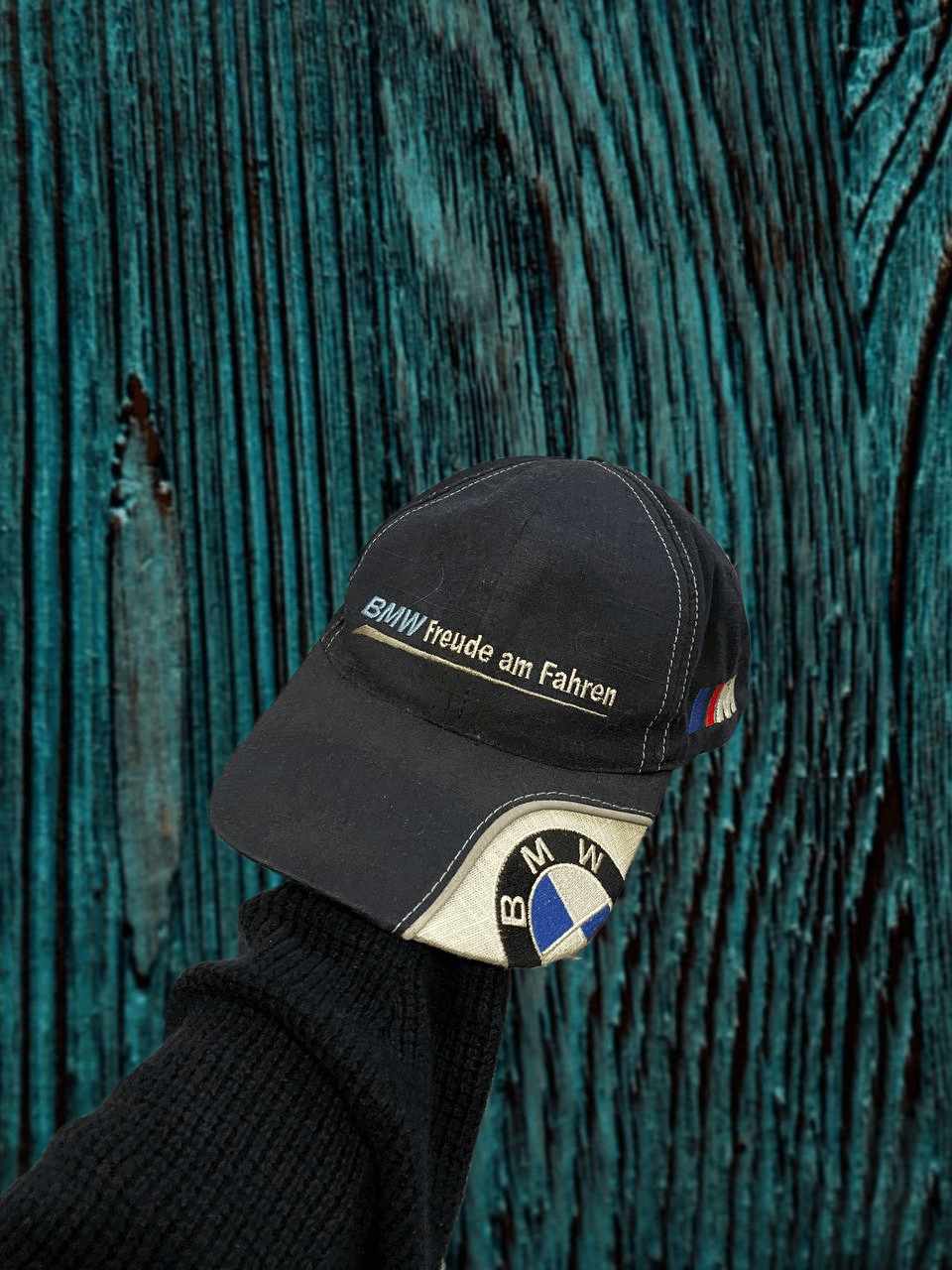 Vintage VINTAGE BMW Racing Hat Cap LOGO Size ONE SIZE - 1 Thumbnail