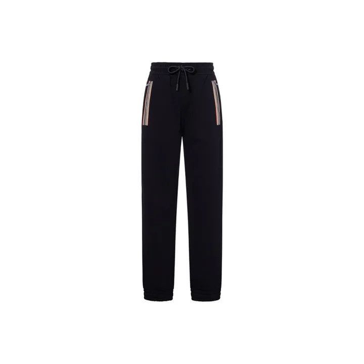Burberry Burberry Burberry Black Striped Organic Cotton Joggers-250 Size US 26 / EU 42 - 1 Thumbnail