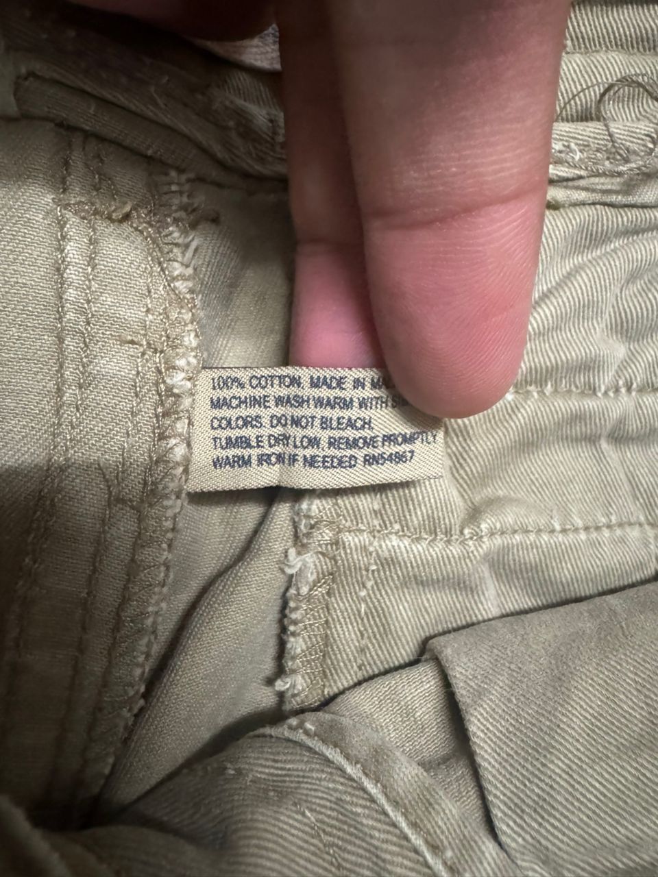 20471120 Baggy💥Vintage Abercrombie Tactical Cargo Big Pocket Distress Size US 32 / EU 48 - 13 Thumbnail