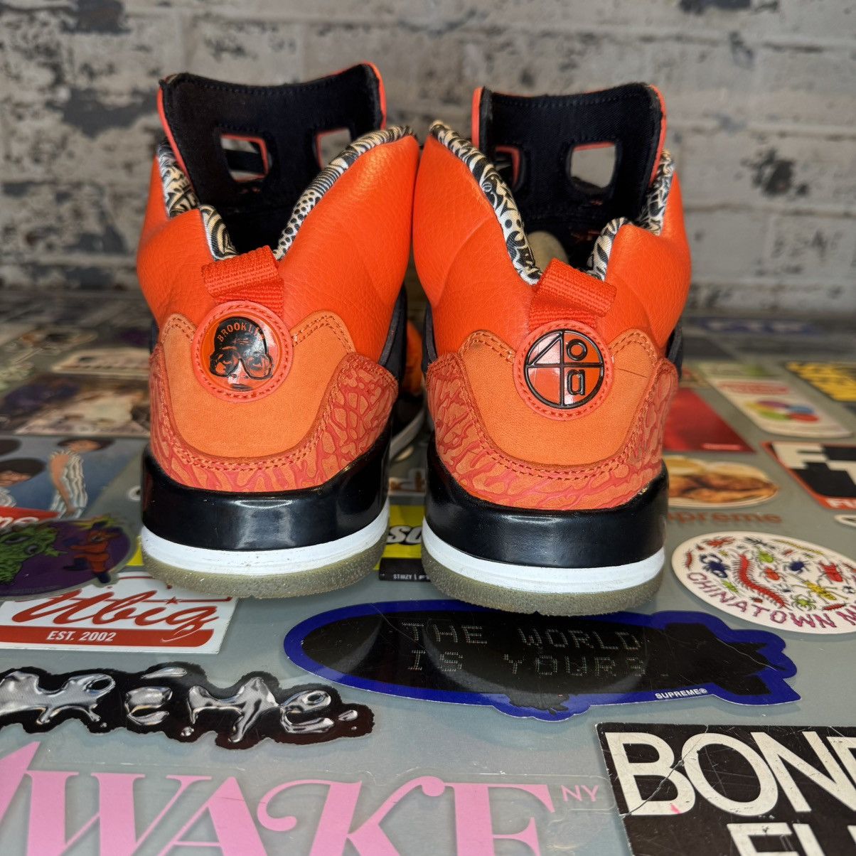 Nike Nike Air Jordan Spizike Knicks Orange Sz 9.5 315371-805 Size US 9.5 / EU 42-43 - 2 Thumbnail