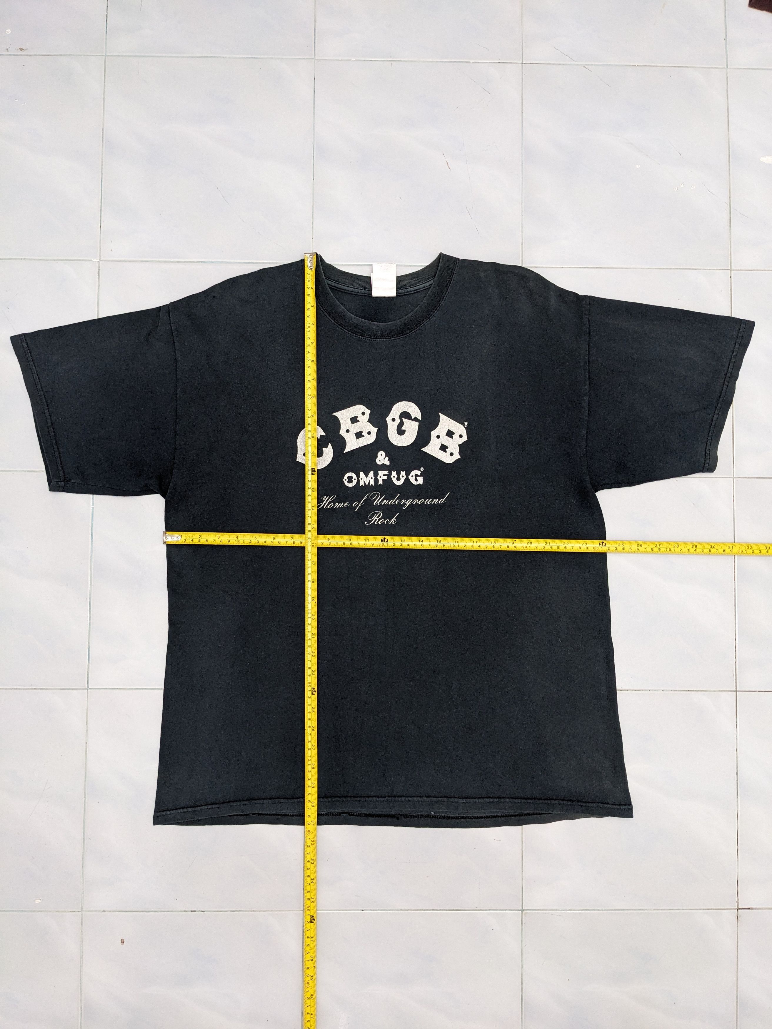 Band Tees VINTAGE CBGB OMFUG HOME OF UNDERGROUND ROCK TSHIRT Size US XL / EU 56 / 4 - 6 Thumbnail