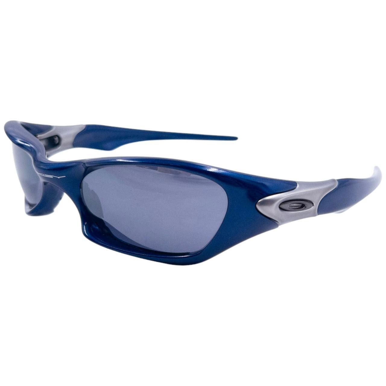 Oakley Vintage Oakley Valve Blue - FMJ+ / Black Iridium Sunglasses Size ONE SIZE - 1 Thumbnail