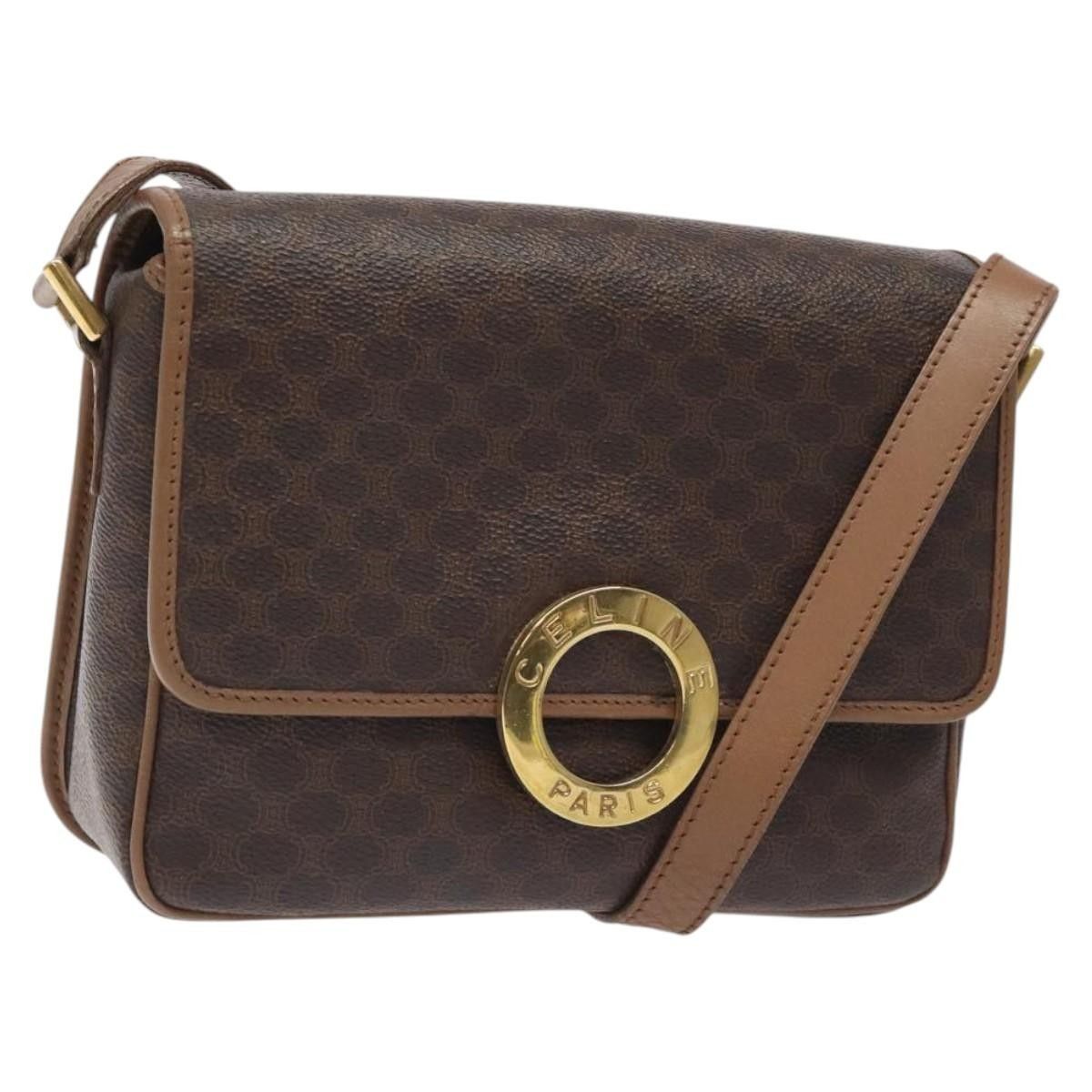 Celine Celine Macadam Shoulder Bag PVC Leather Size ONE SIZE - 1 Thumbnail