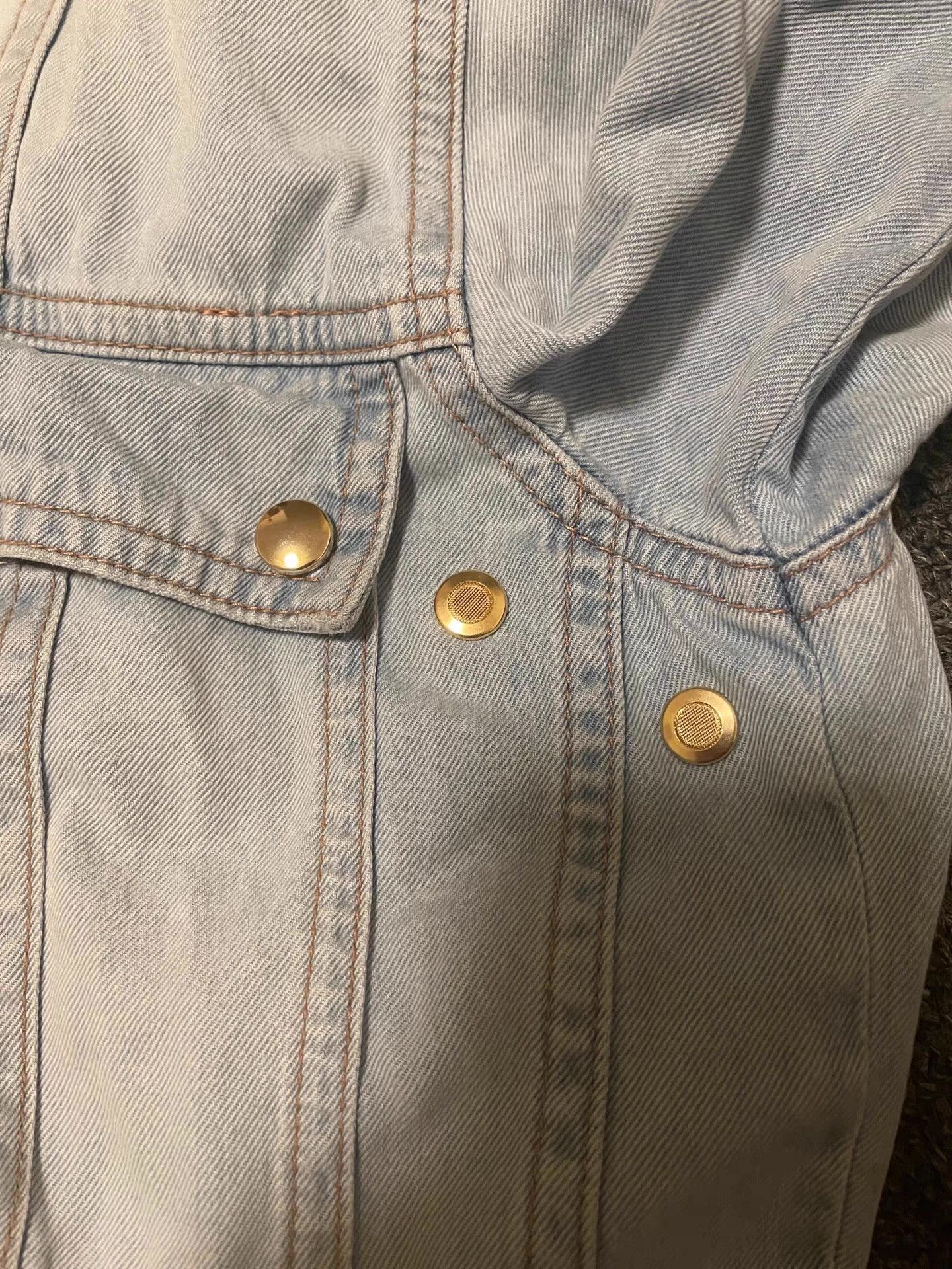 Balmain Balmain washed denim shirt Q4 Size US L / EU 52-54 / 3 - 5 Thumbnail