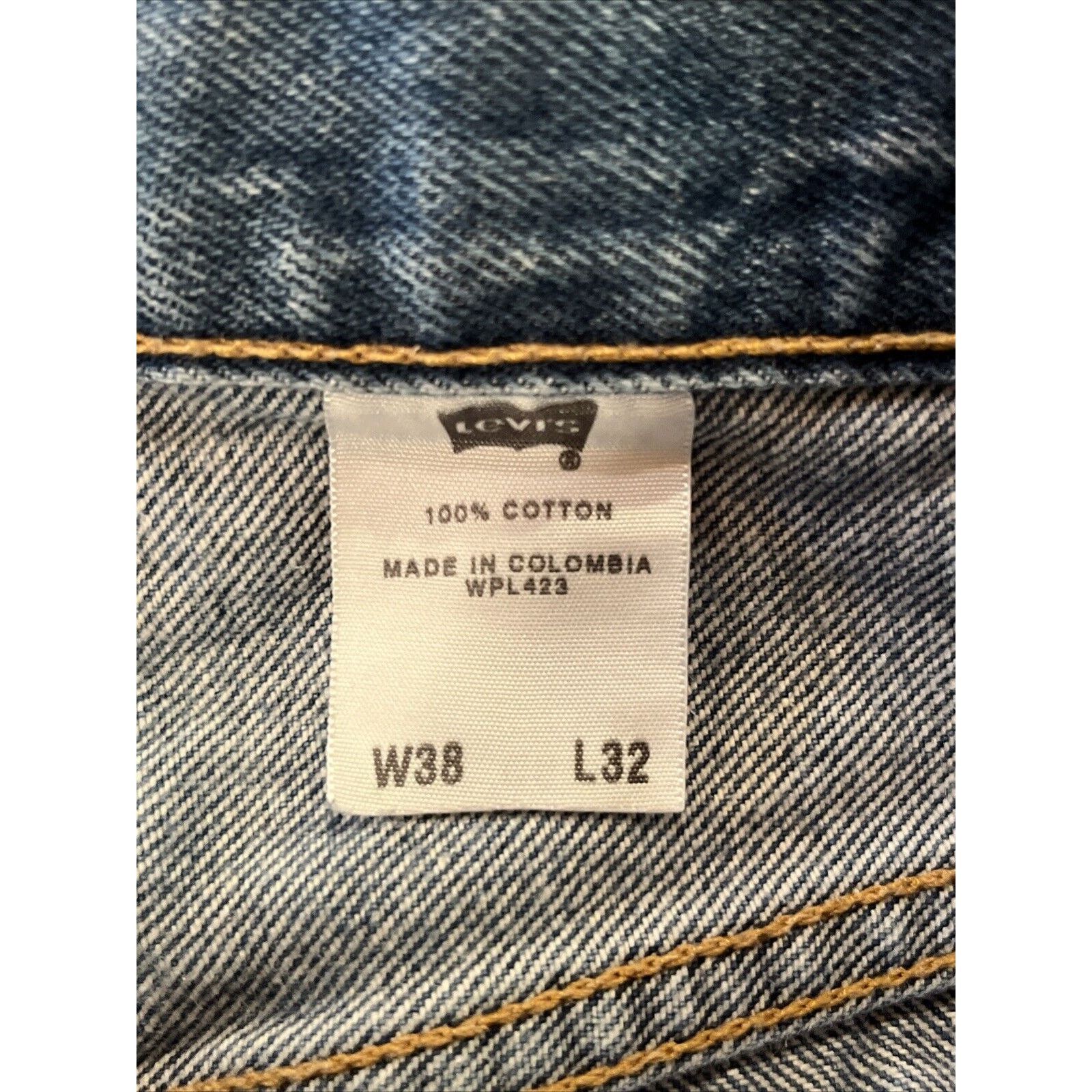 Levi's Levi’s VTG 501 Jeans 36x29 Fit Blue Denim Cotton Button Fly Size US 36 / EU 52 - 2 Thumbnail