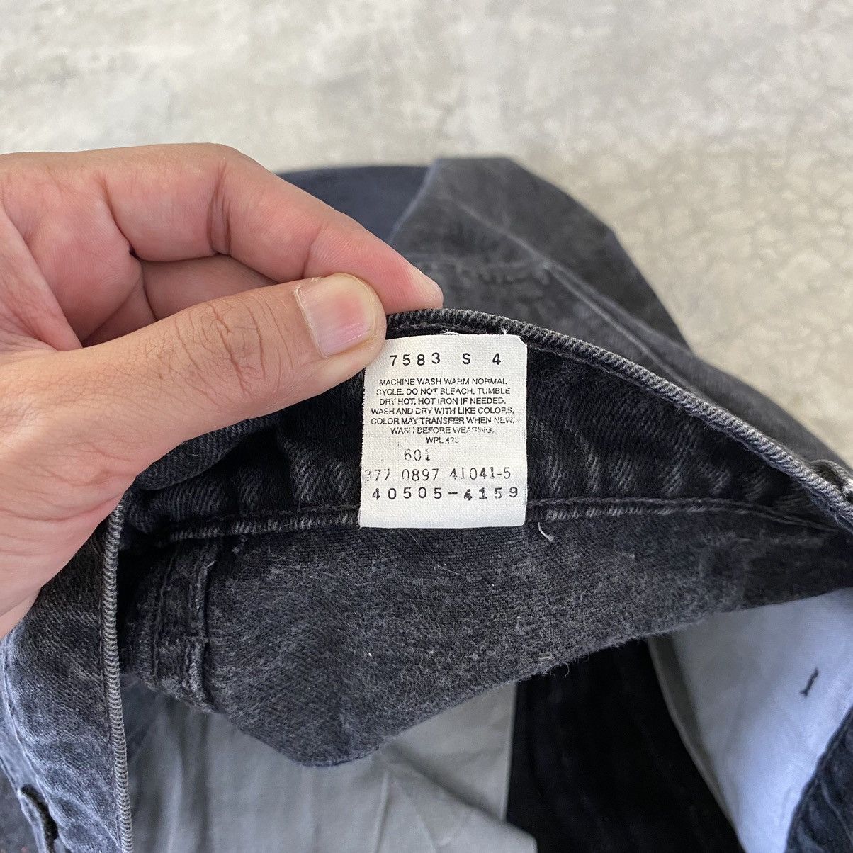 Levi's Size 32x34 VTG 90’s Levis 505 Orange Tab Straight Leg Jeans Size US 32 / EU 48 - 21 Thumbnail