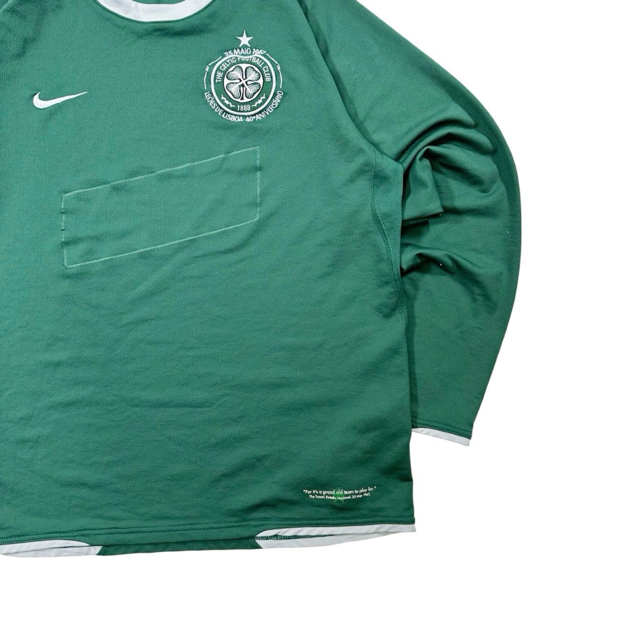 Vintage Vintage Rare Nike Authentic Celtics Embroidered Soccer Size US L / EU 52-54 / 3 - 3 Thumbnail