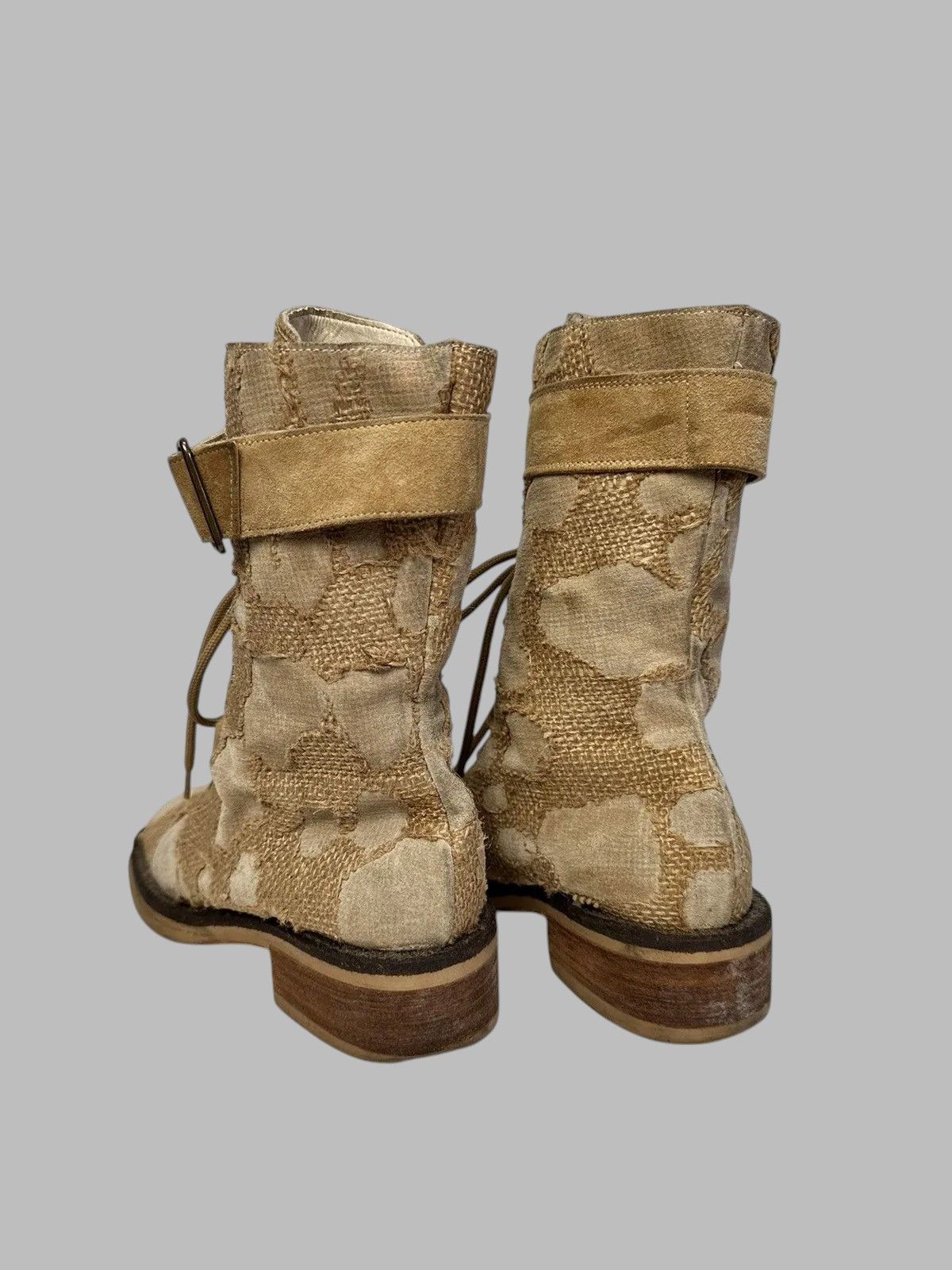 A.S.98 Issey Miyake Guidi Style Vintage AS98 High Leather Boots Size US 8 / IT 38 - 5 Thumbnail