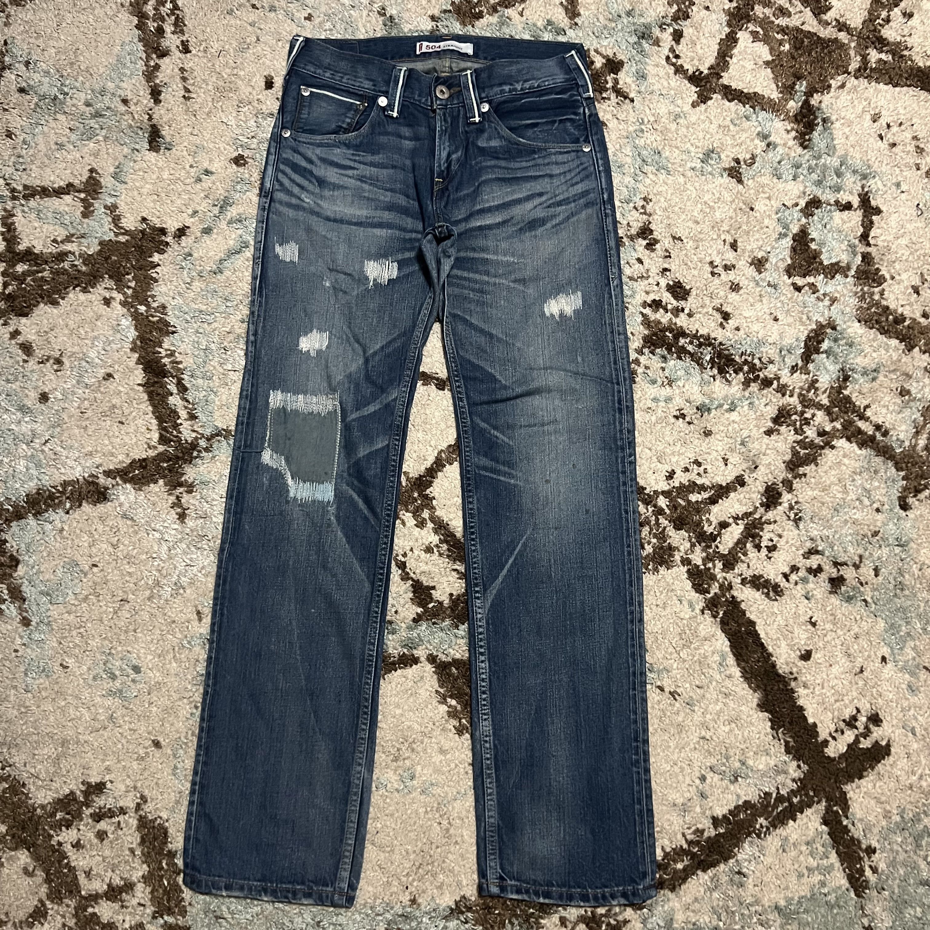 Levi's × Levi's Vintage Clothing Levis Vintage Clothing LVC 504 Straight Selvedge Jeans 30x31 Size US 30 / EU 46 - 2 Thumbnail