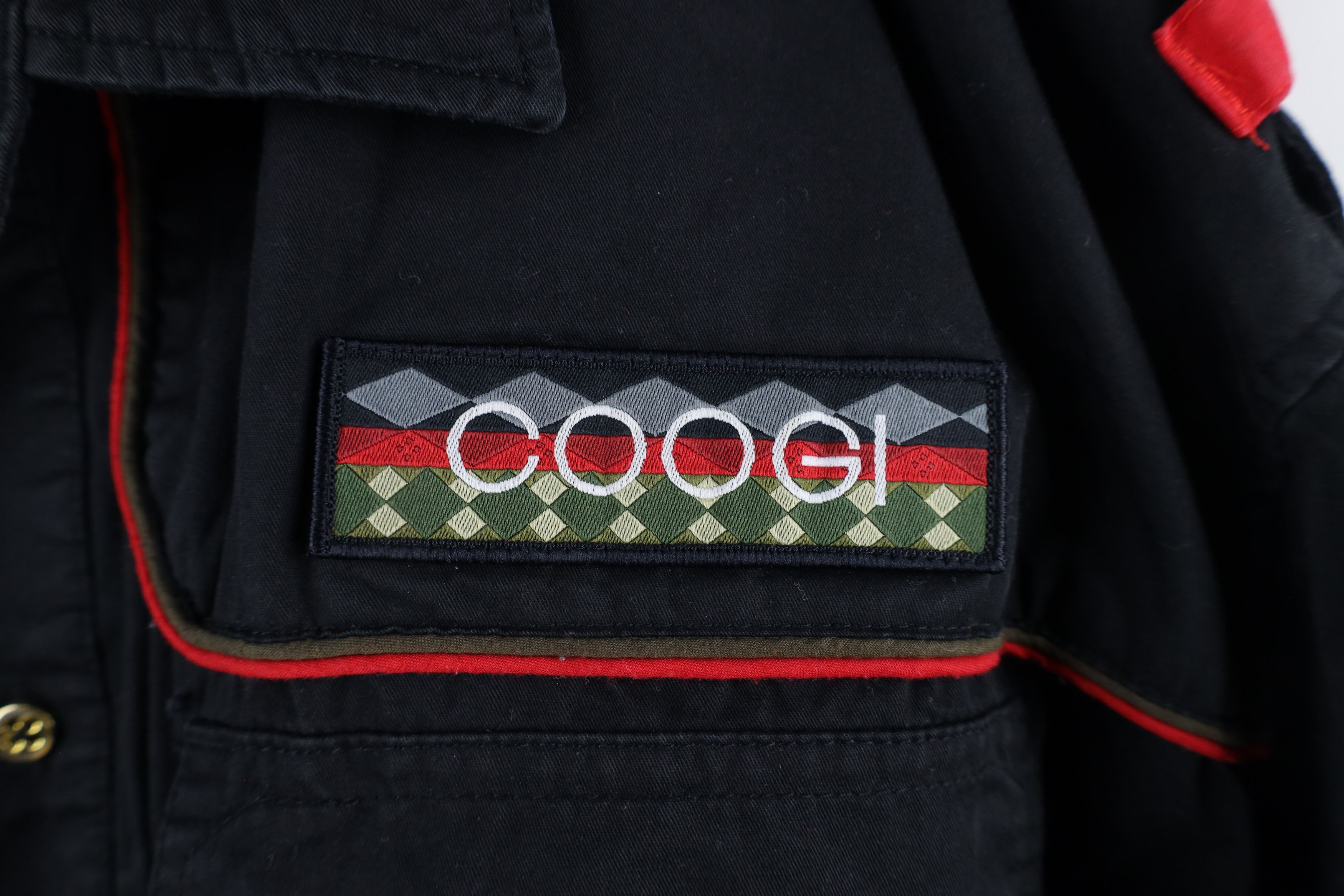 Vintage Vintage Coogi Spell Out Military Safari Bush Button Shirt Size US XXL / EU 58 / 5 - 4 Thumbnail