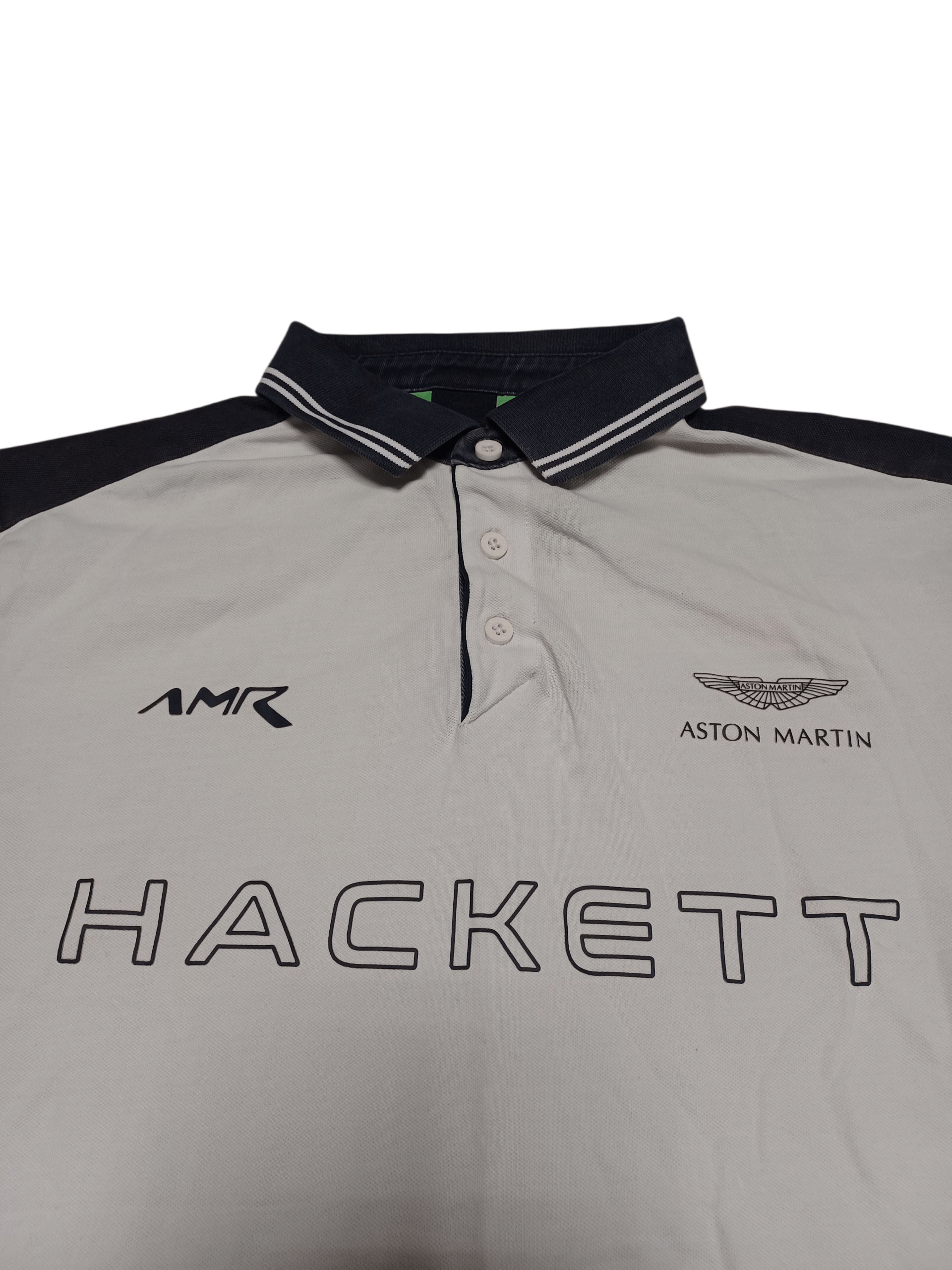 Hackett HACKETT ASTON MARTIN RACING LUXURY POLO SHIRT Size US M / EU 48-50 / 2 - 2 Thumbnail