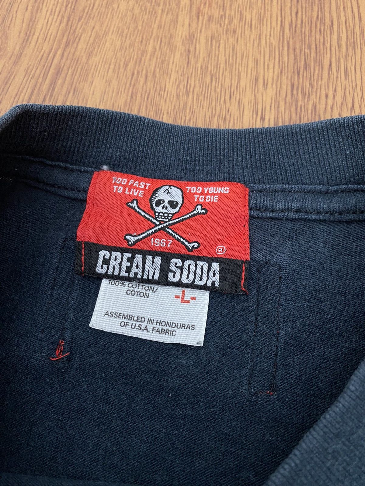 Japanese Brand × Vintage Vintage cream soda t-shirt Size US L / EU 52-54 / 3 - 3 Thumbnail