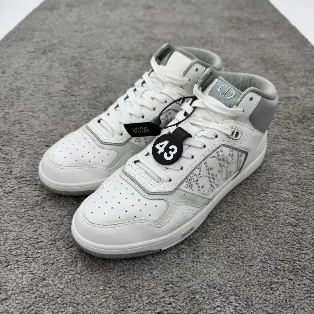 Dior Dior B27 High-Top Monogram Sneakers Size US 10 / EU 43 - 1 Thumbnail