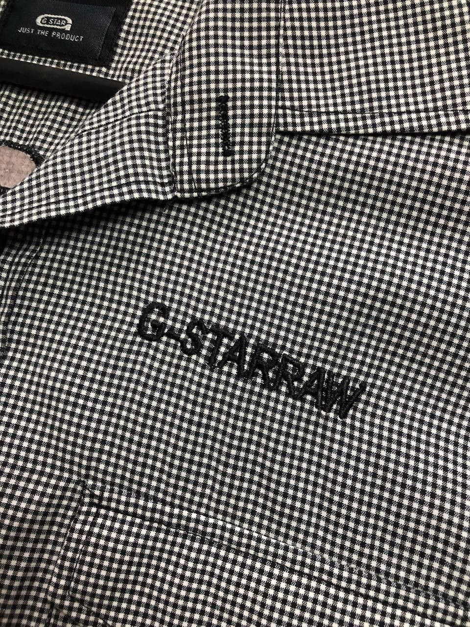 G-Star G Star Raw Vintage Mens Short Sleeve Check Shirt Size US M / EU 48-50 / 2 - 3 Thumbnail