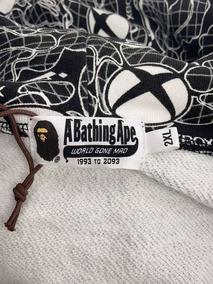 Bape A Bathing Ape Monogram Cotton Zip Hoodie Black Size US XXL / EU 58 / 5 - 3 Thumbnail