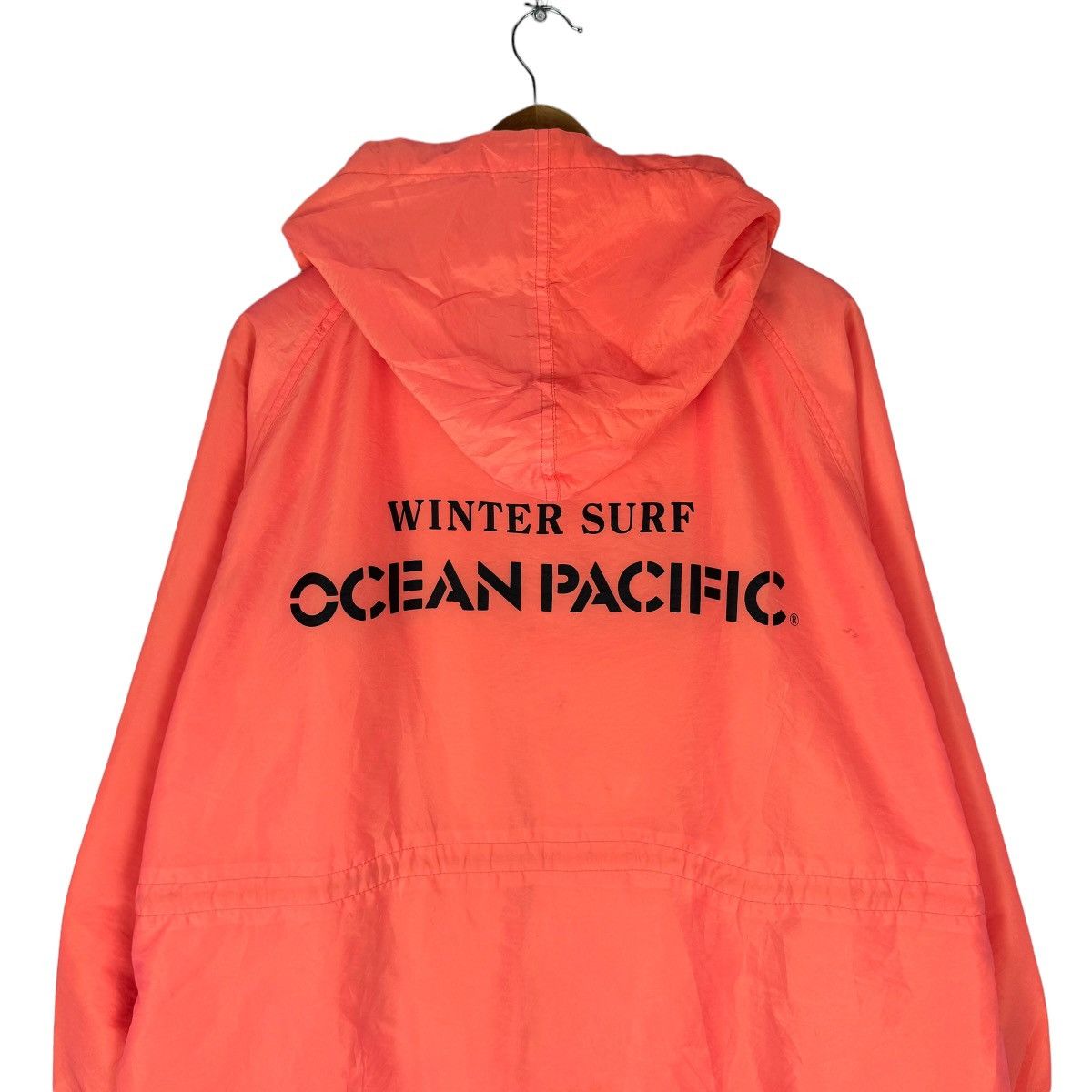 Ocean Pacific × Vintage ❄️80s OCEAN PACIFIC WINTER SURF HOODIE WINDBREAKER JACKET Size US L / EU 52-54 / 3 - 5 Thumbnail